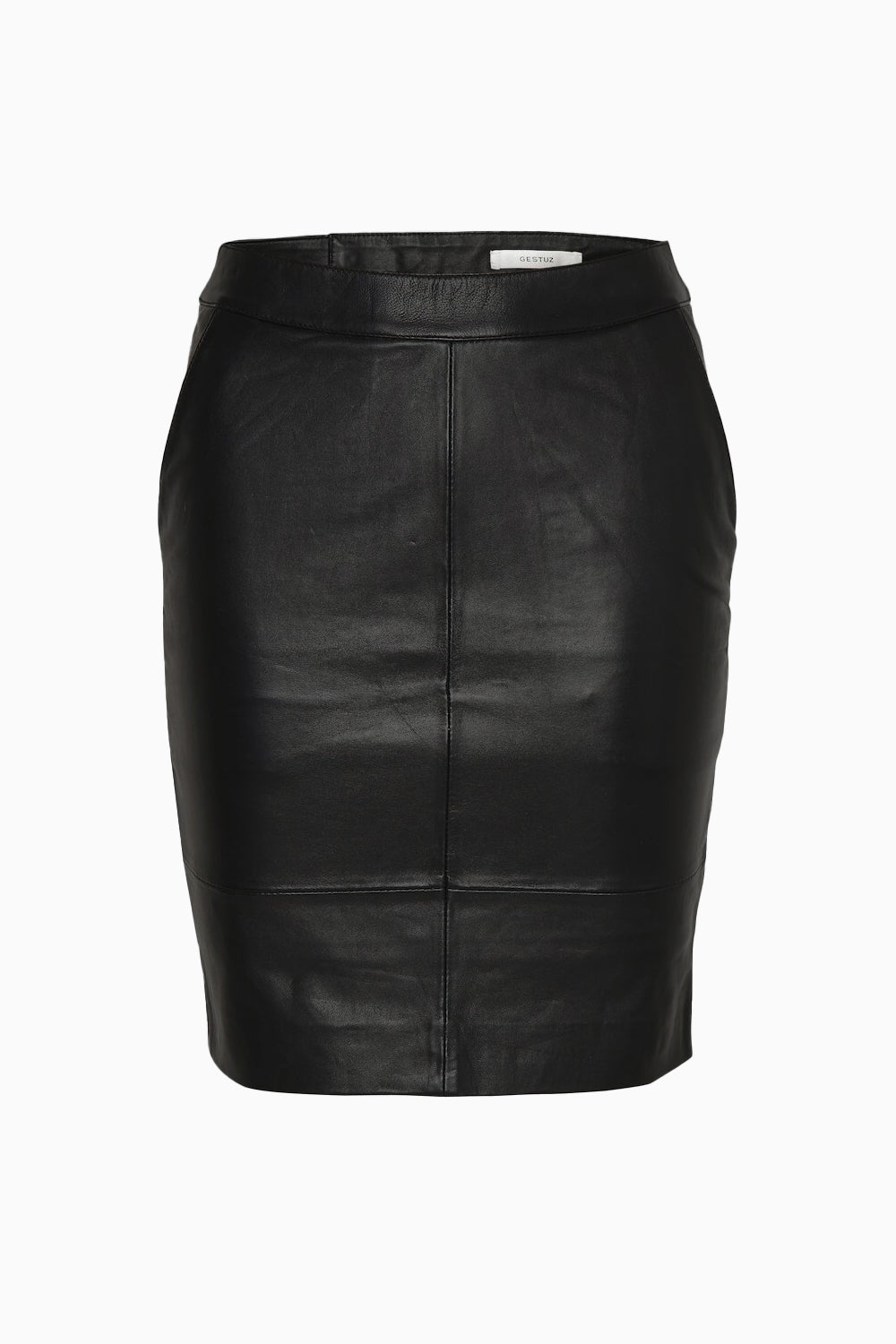 Char Leather Mini Skirt - Black - RUM Amsterdam