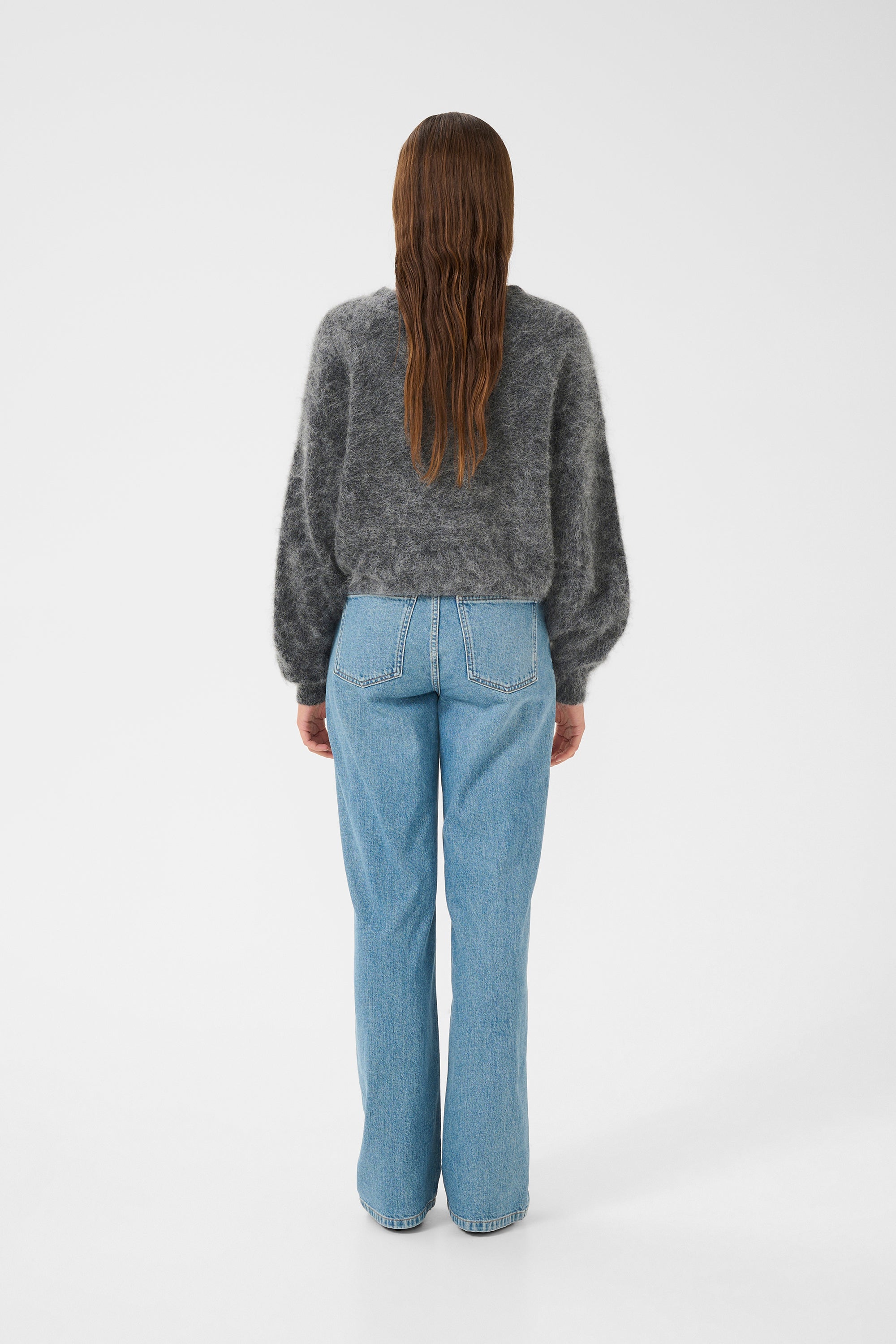 Debbie Cardigan - Charcoal Melange