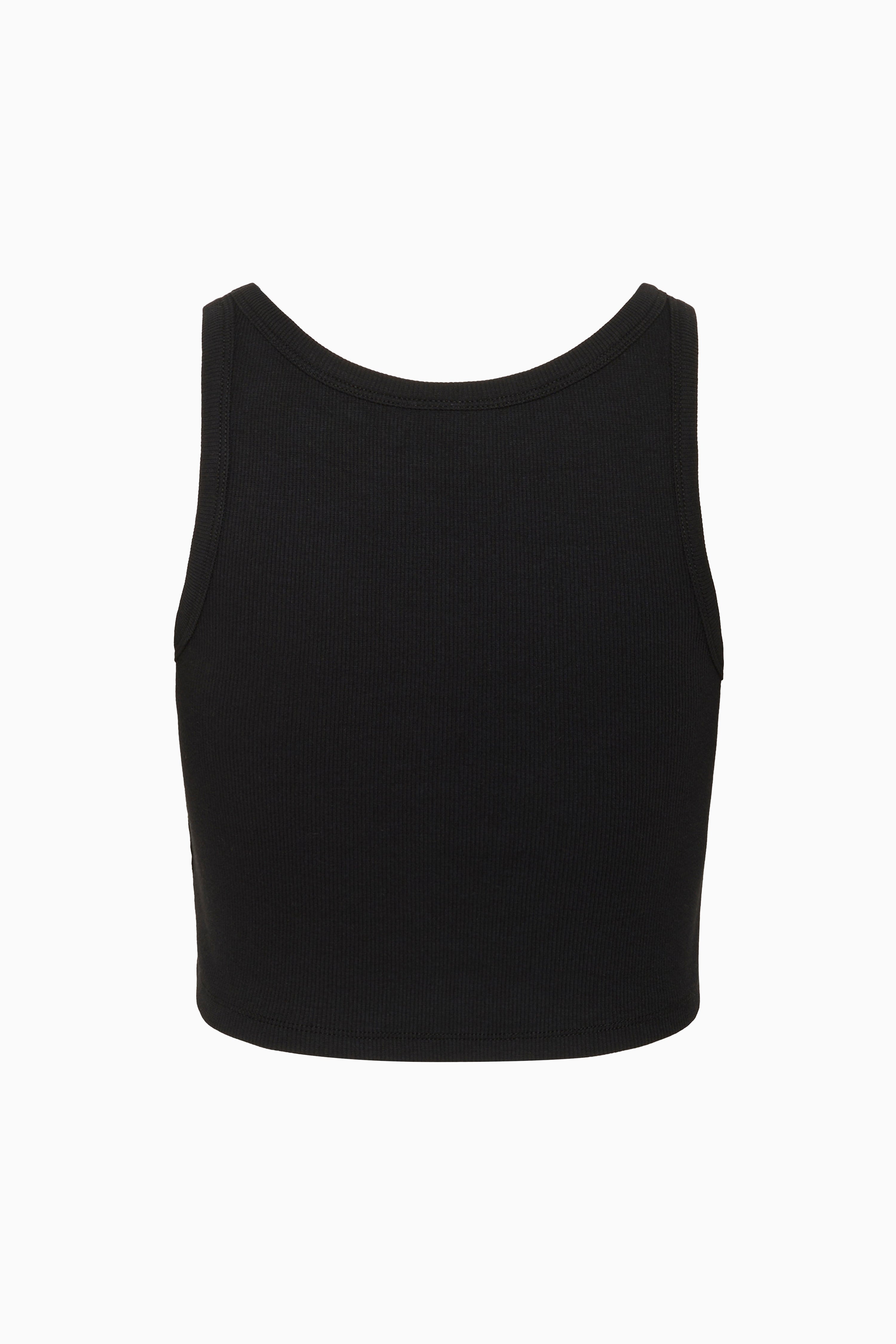 Drew Cropped Top - Black - RUM Amsterdam