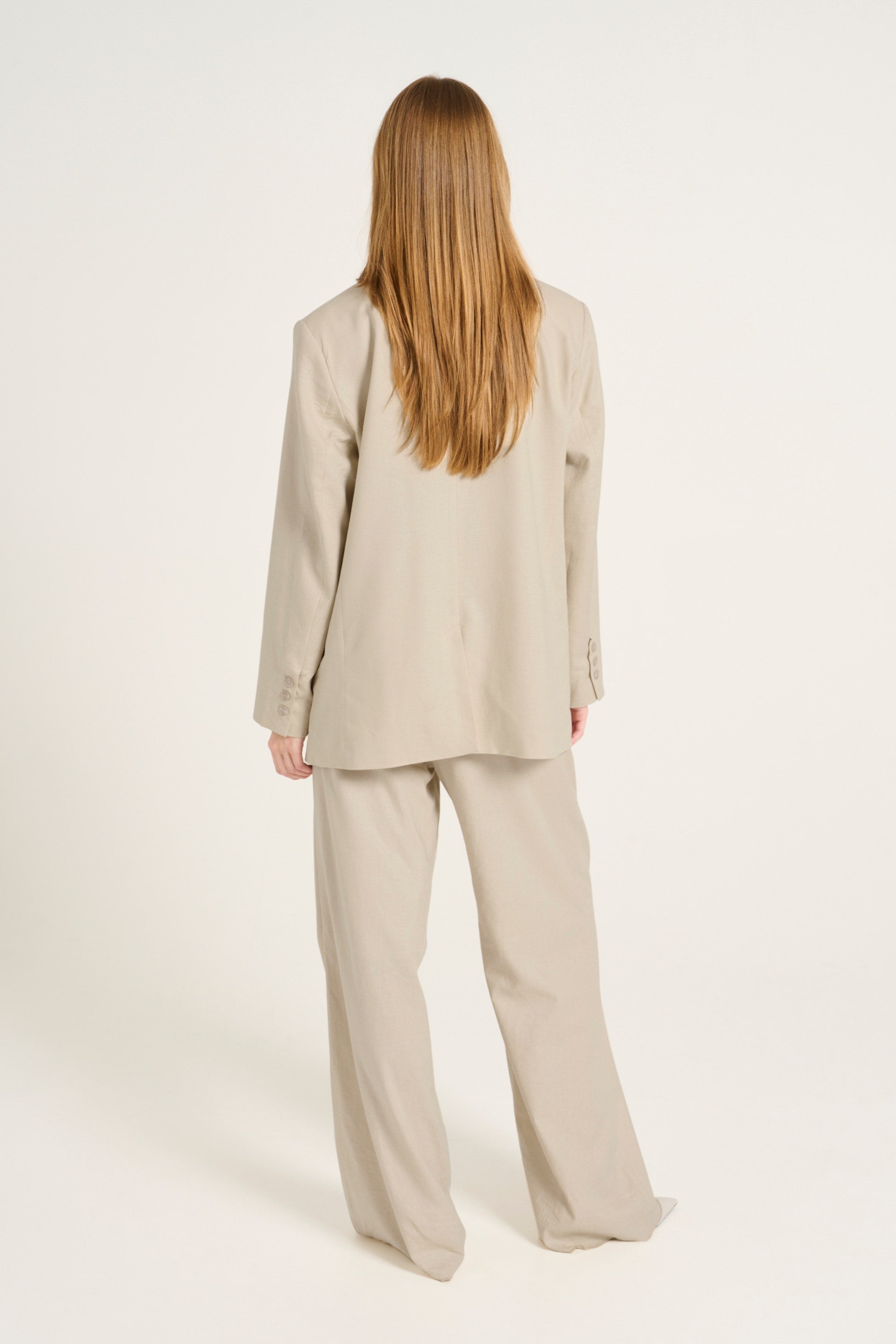 Elarah Linen Blazer - Ancient Scroll - RUM Amsterdam