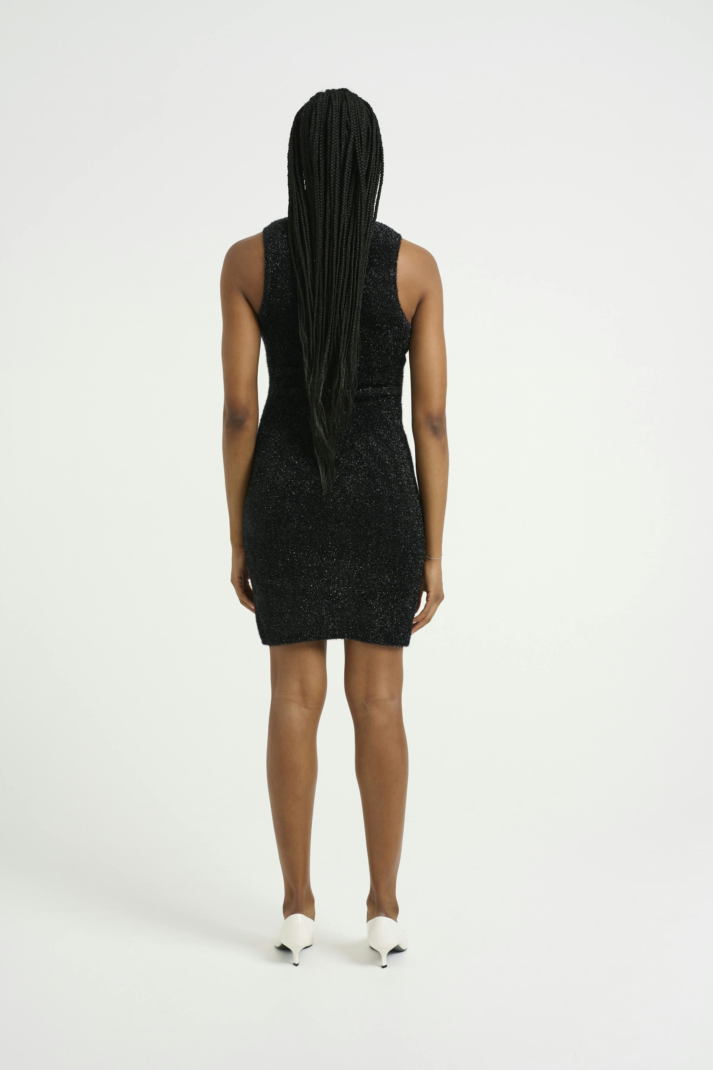 Flina Short Dress - Black - RUM Amsterdam