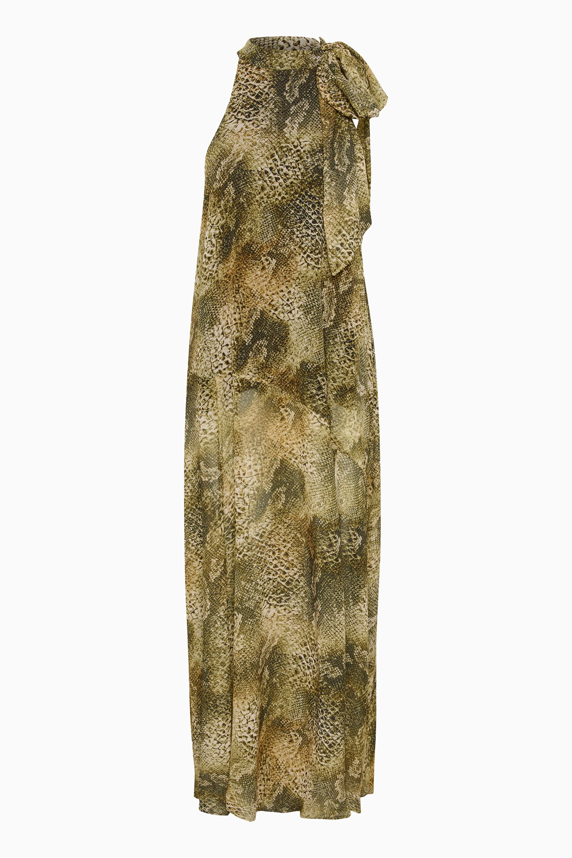 Sanka P Maxi Dress - Golden Snake