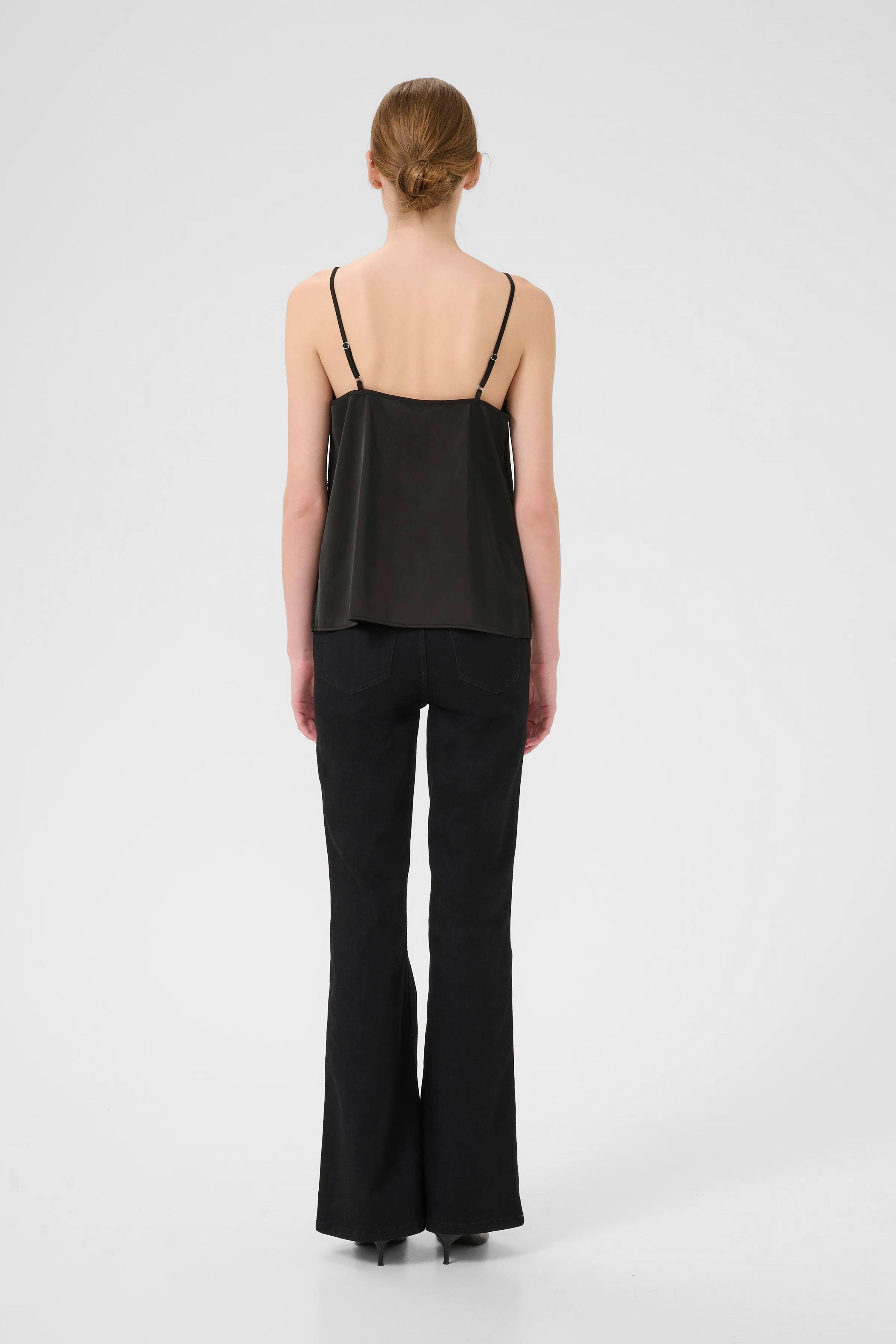 Sachi Slip Top - Black