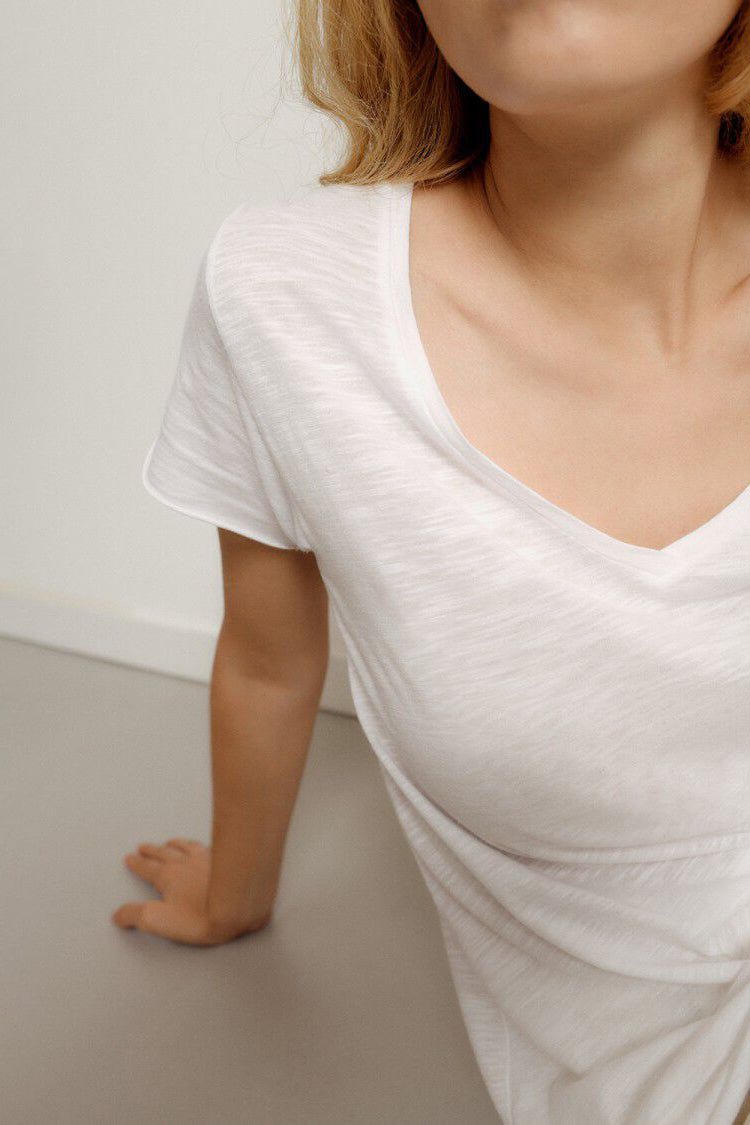 American Vintage Jacksonville Tee - White - RUM Amsterdam