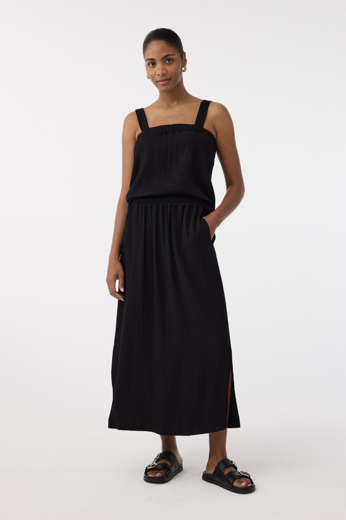 Bodil Top - Black - RUM Amsterdam