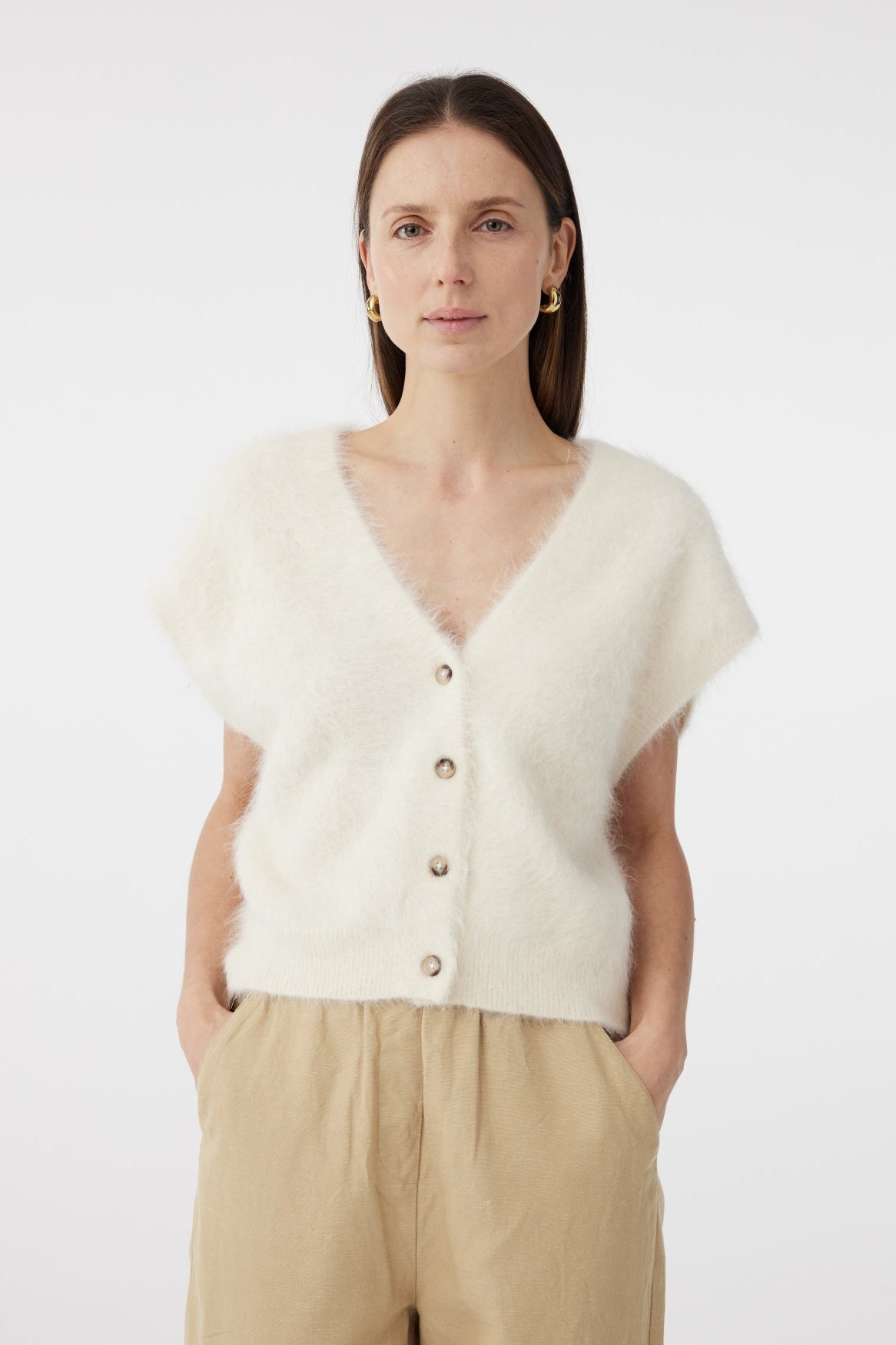 Constanze Cardigan - Off White - RUM Amsterdam