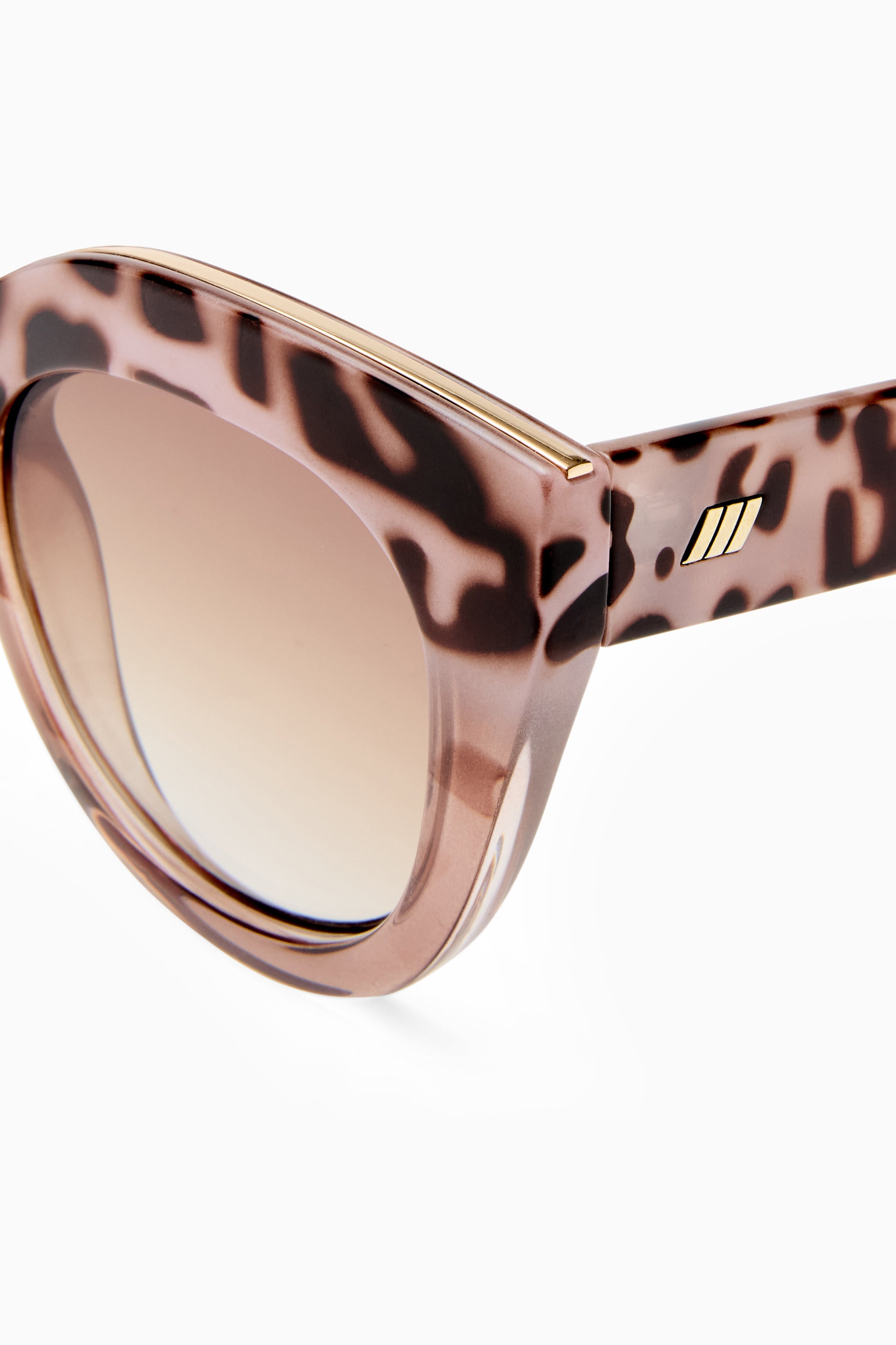 Air Heart Sunglasses - Cookie Tort / Mocha Splice