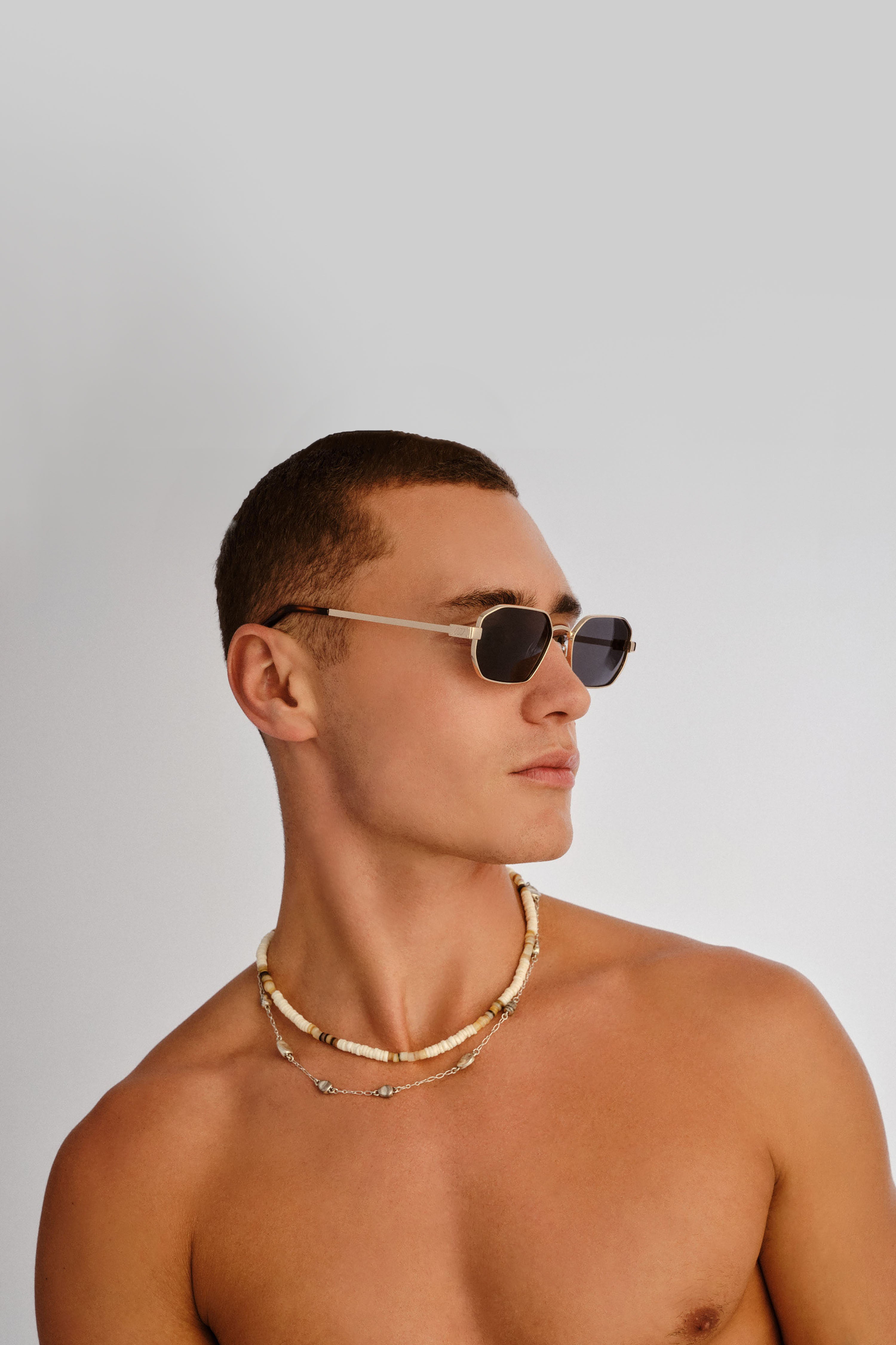 Mythic Sunglasses - Gold *Polarized* // Le Sustain - RUM Amsterdam