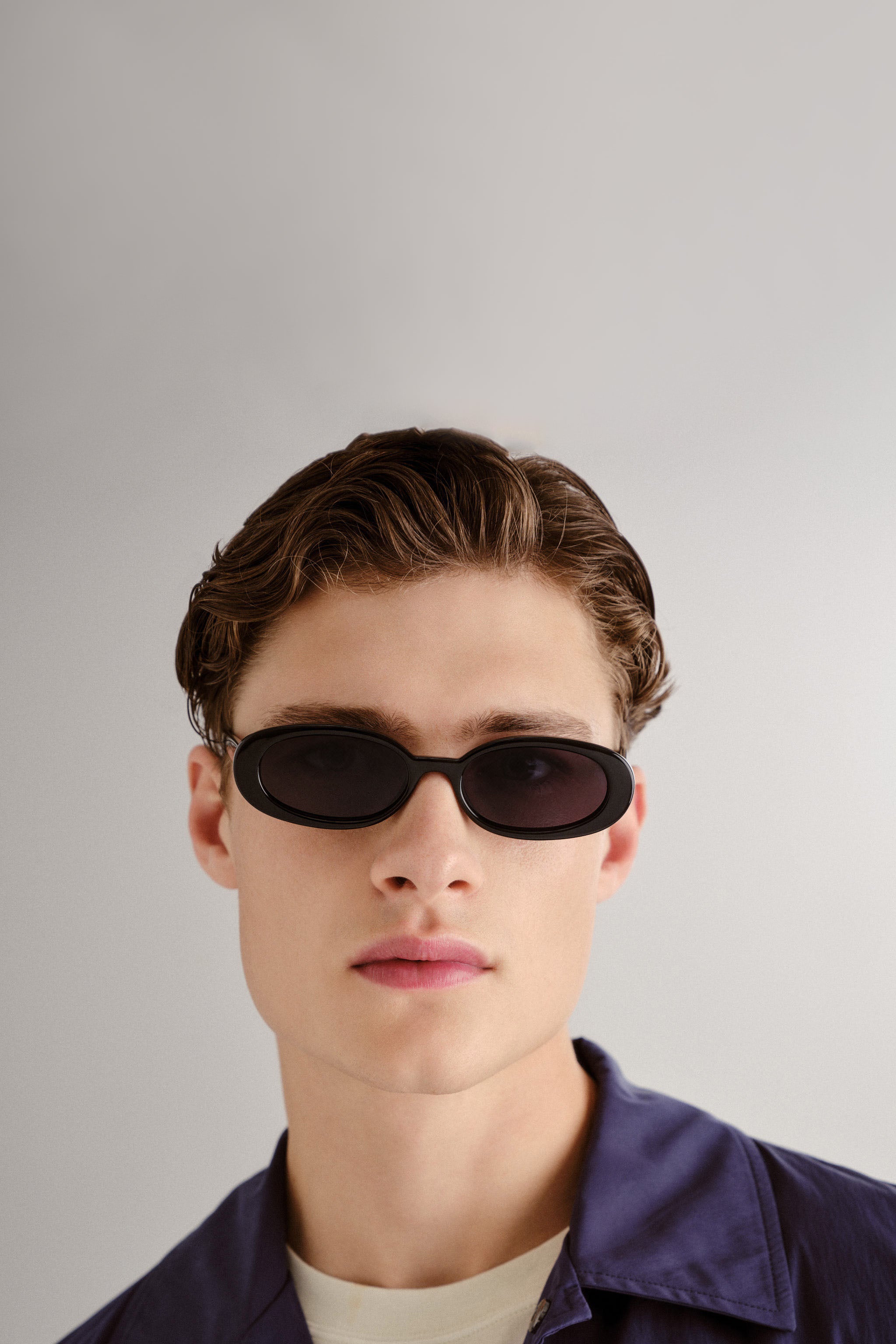 Outta Love Sunglasses - Shiny Black - RUM Amsterdam