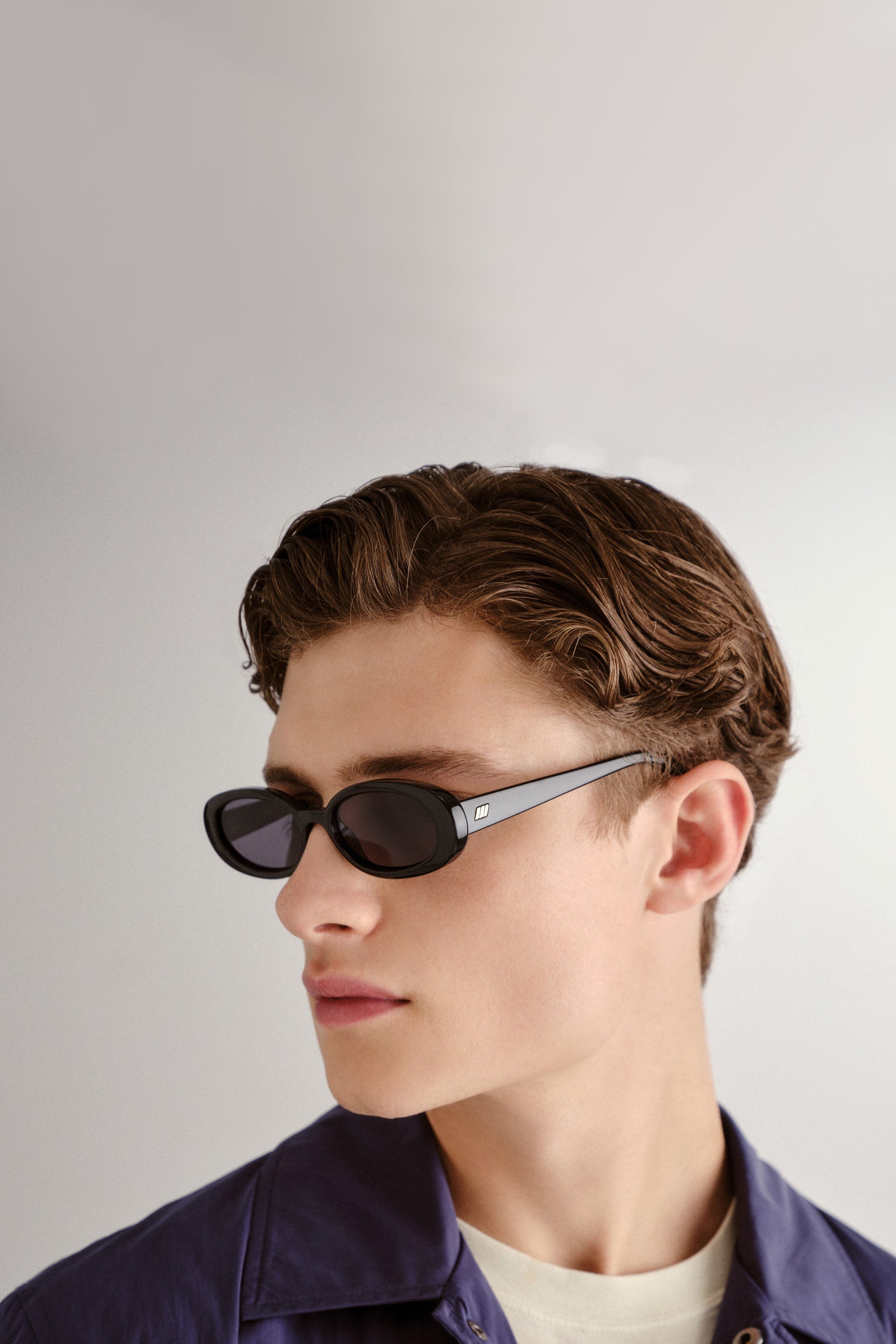 Outta Love Sunglasses - Shiny Black - RUM Amsterdam