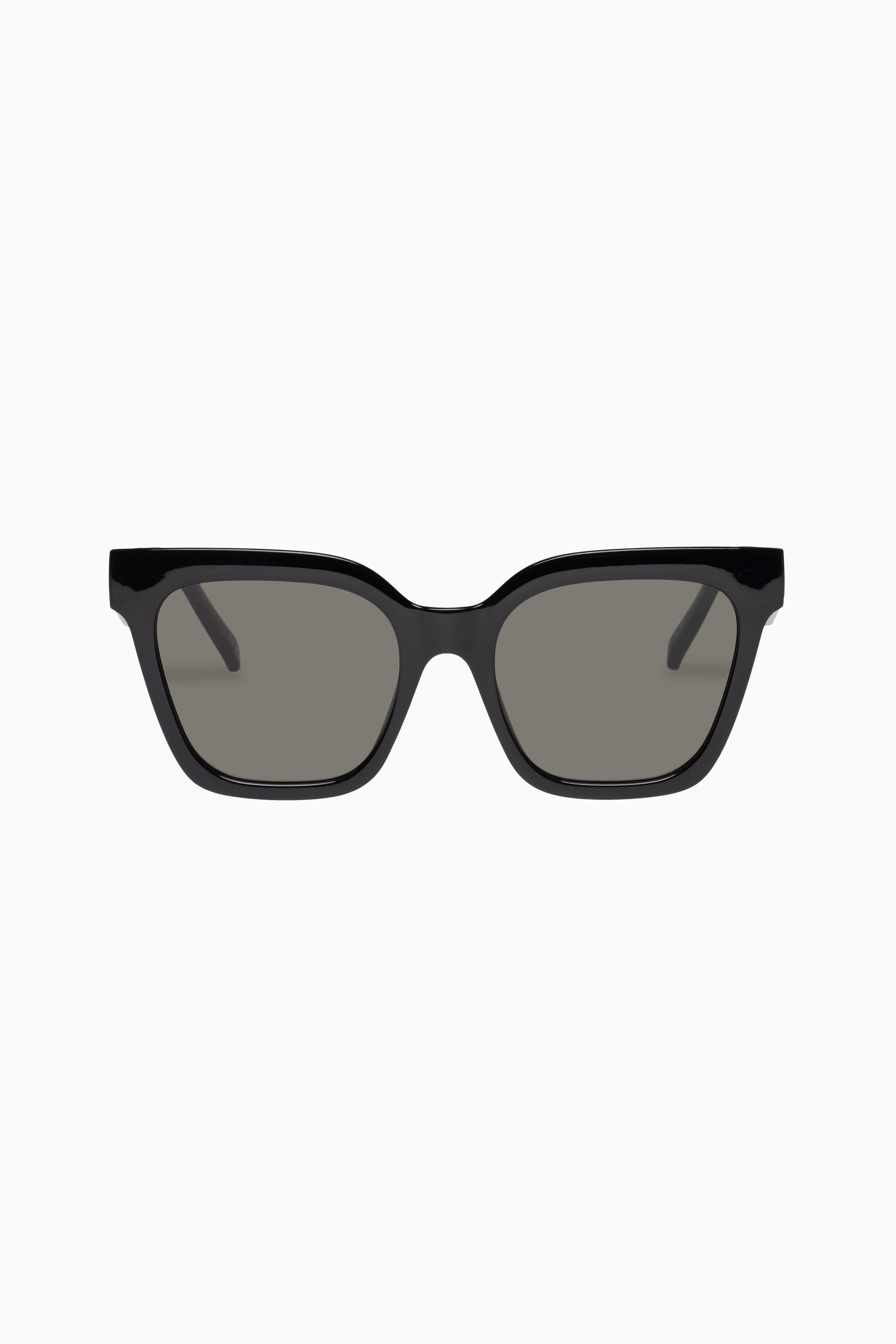 Le Specs Star Glow Sunglasses - Black w/ Khaki Mono Lens - RUM Amsterdam