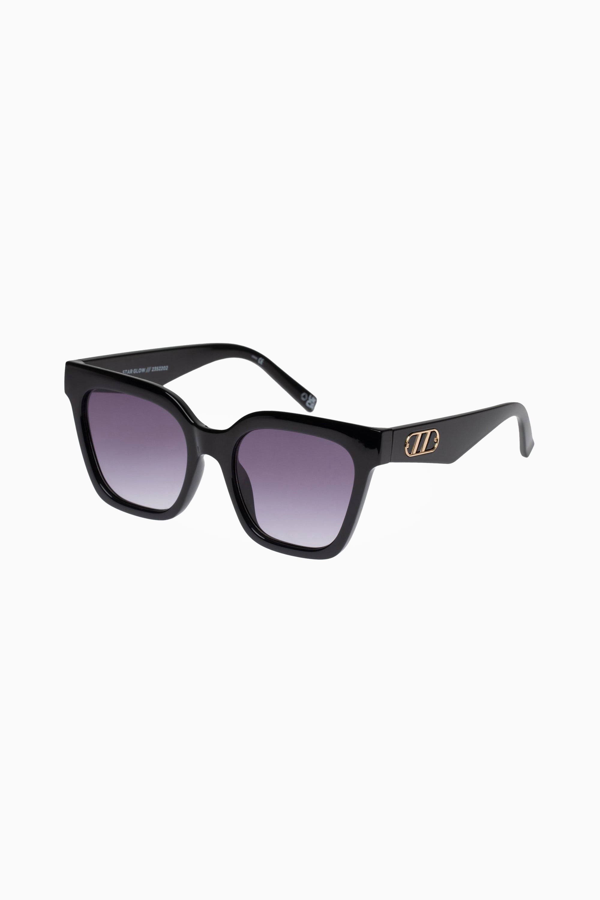 Star Glow Sunglasses - Black w/ Smoke Grad - RUM Amsterdam