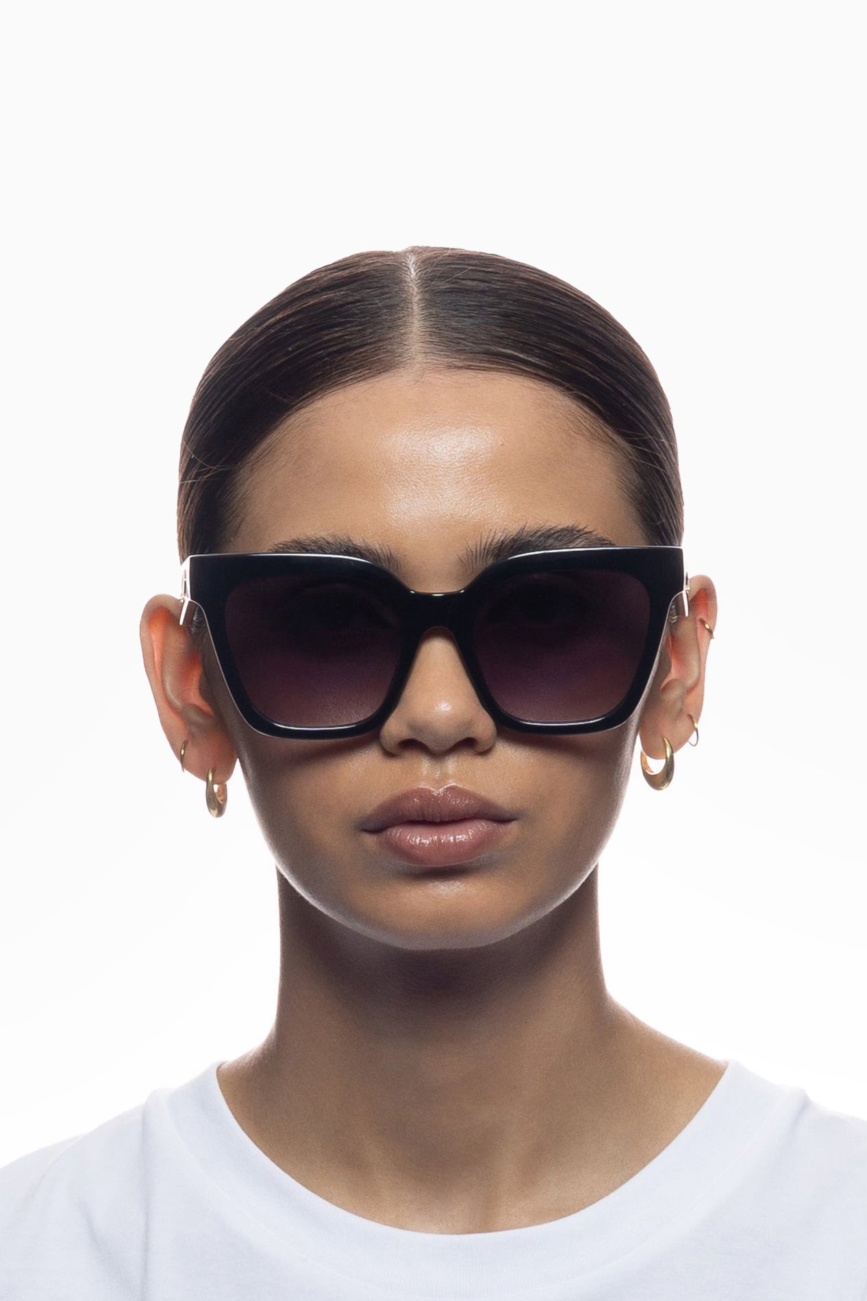 Star Glow Sunglasses - Black w/ Smoke Grad - RUM Amsterdam