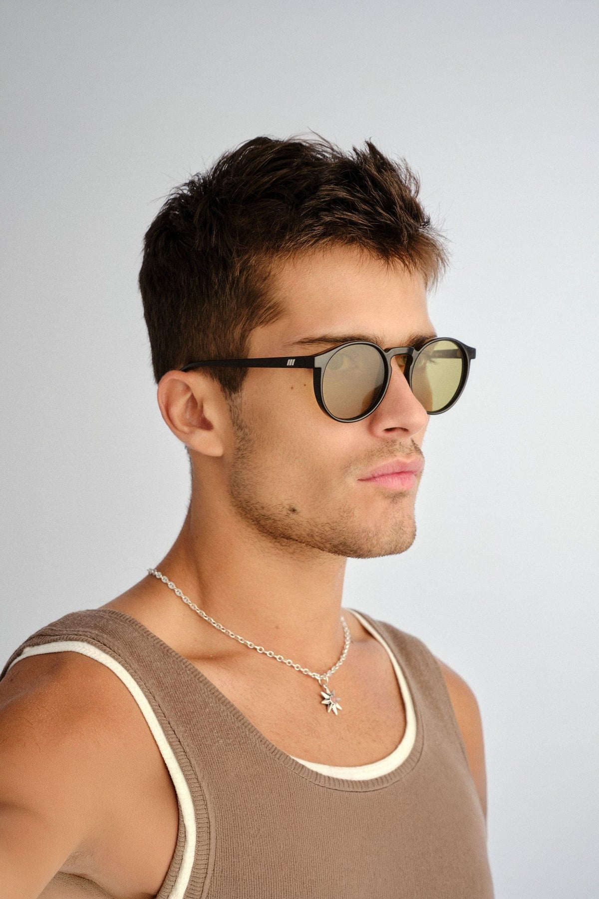 Teen Spirit Deux Sunglasses - Black w/ Olive Mono