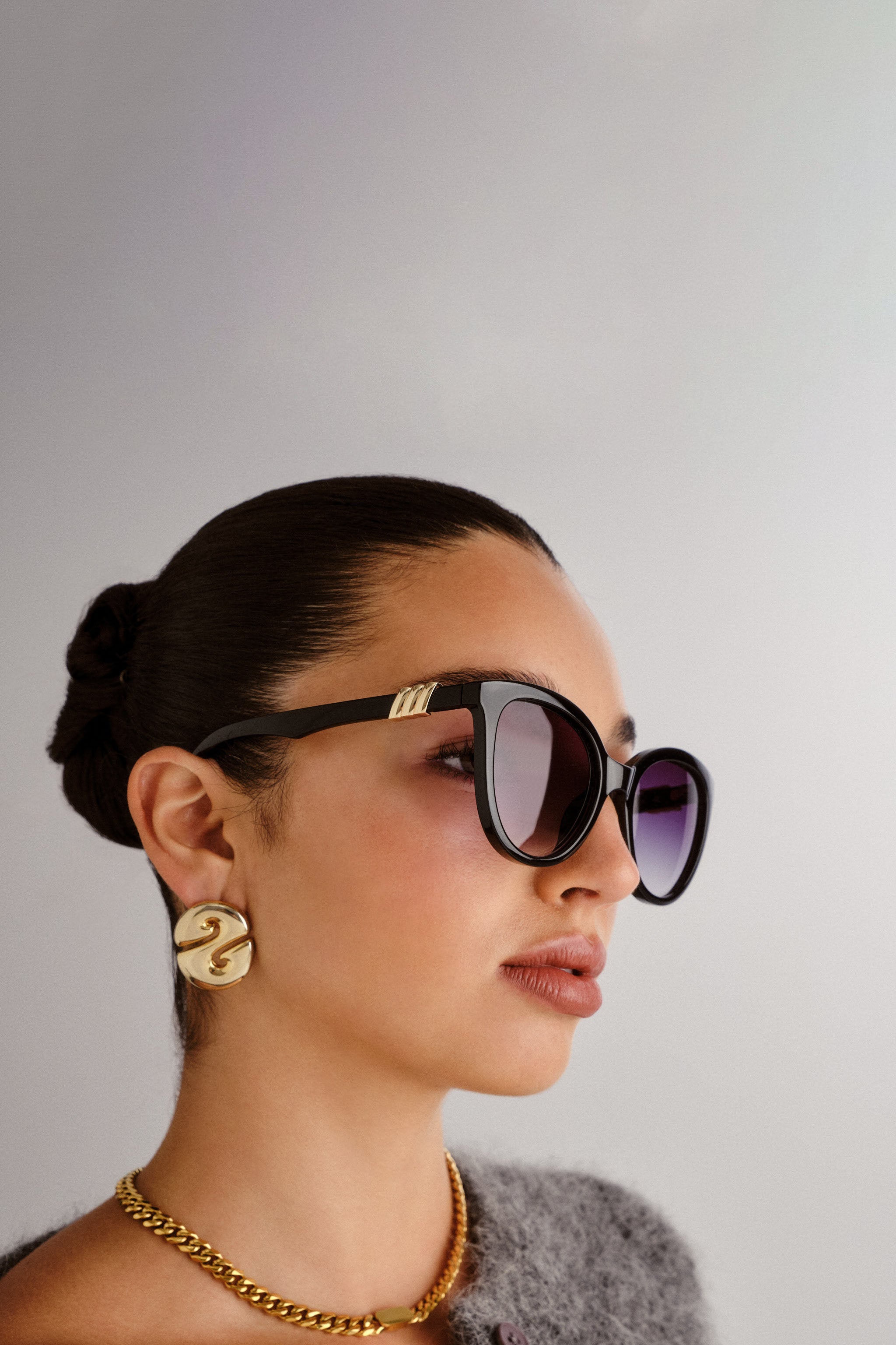 The Muse Sunglasses - Black - RUM Amsterdam