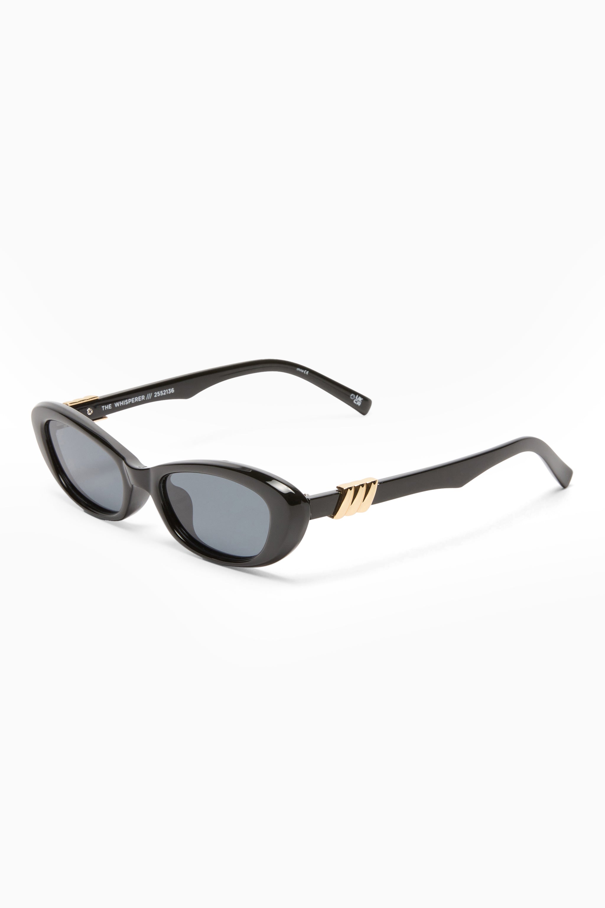 The Whisperer Sunglasses - Black *Polarized* - RUM Amsterdam