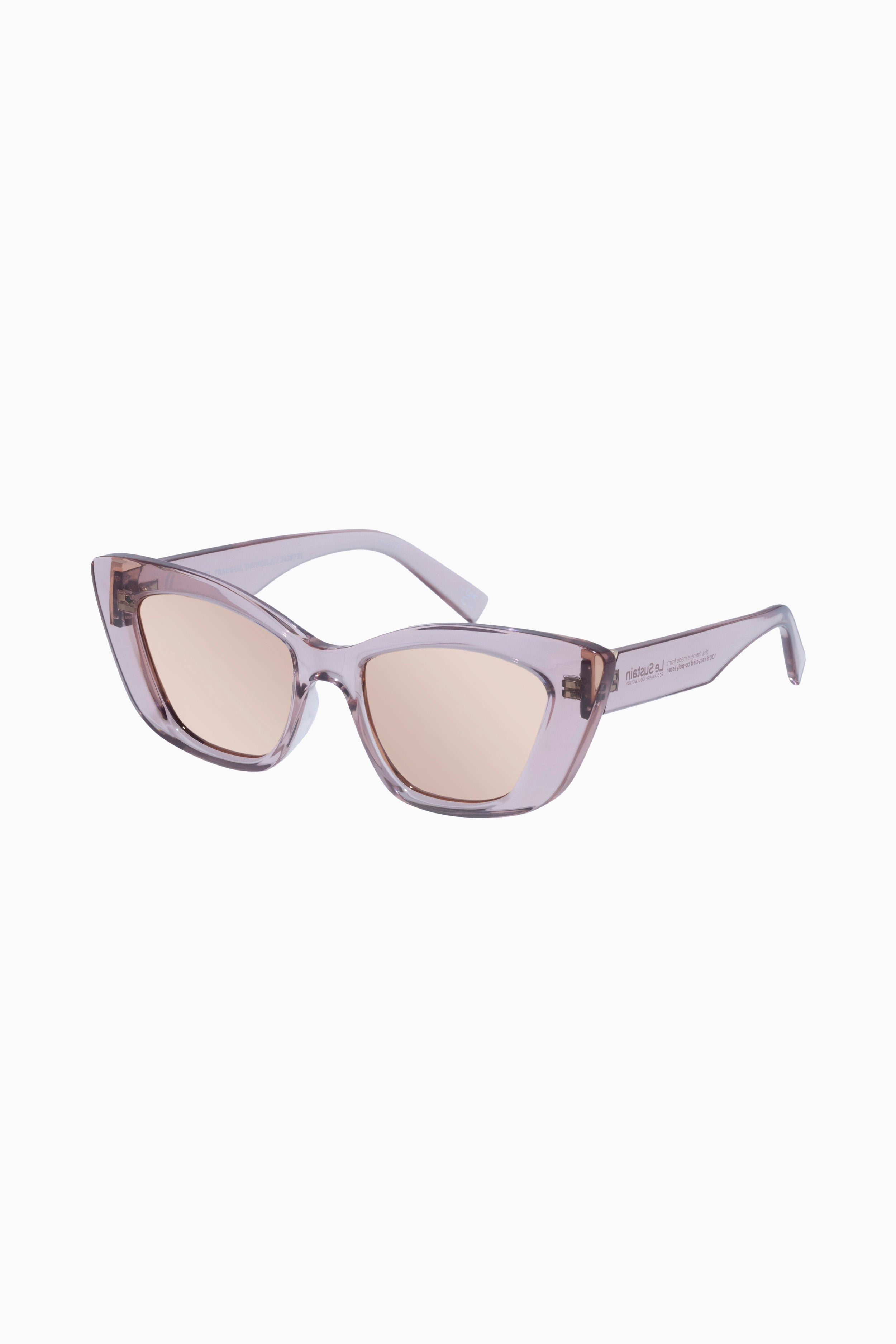 Tranquil Turmoil Sunglasses - Rose Quartz // Le Sustain - RUM Amsterdam