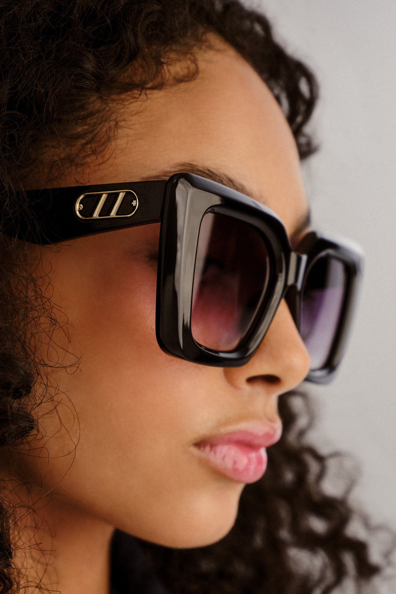 Unimaginable Sunglasses - Black w/ Smoke Grad Lens // Le Sustain - RUM Amsterdam