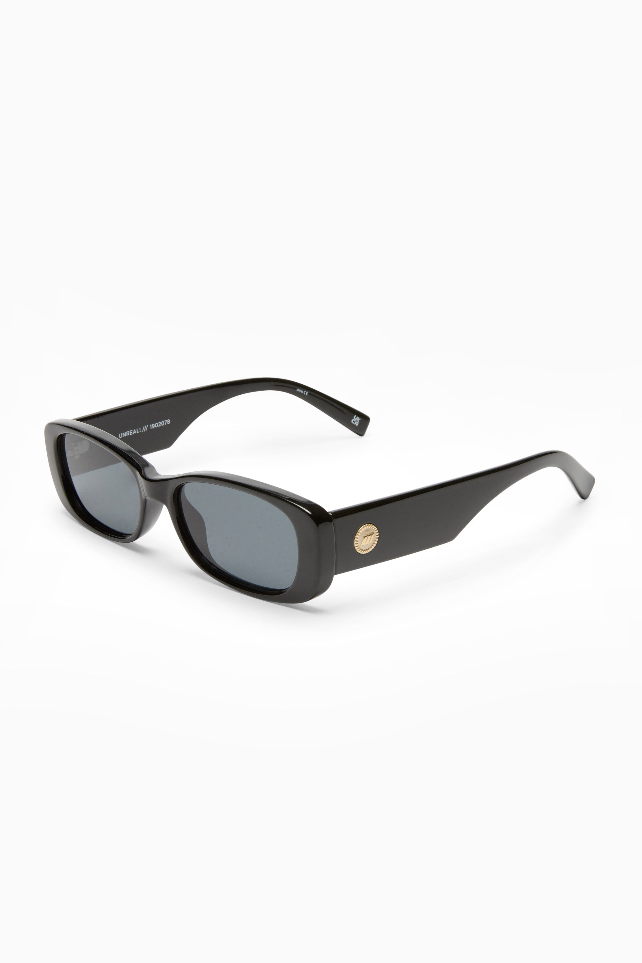 Unreal! Sunglasses - Shiny Black - RUM Amsterdam