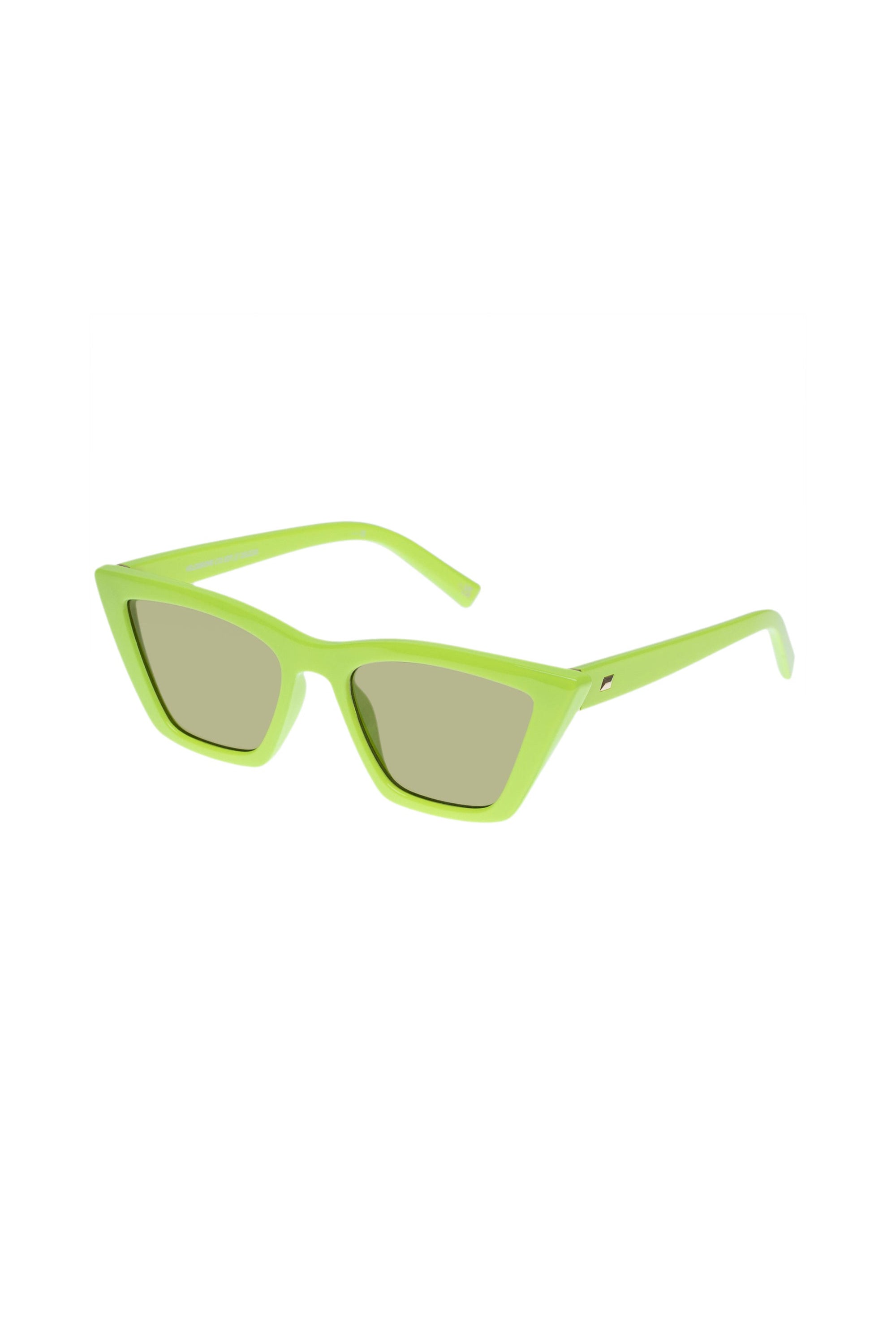 Le Specs Velodrome Sunglasses - Pine Lime // LTD ED - RUM Amsterdam