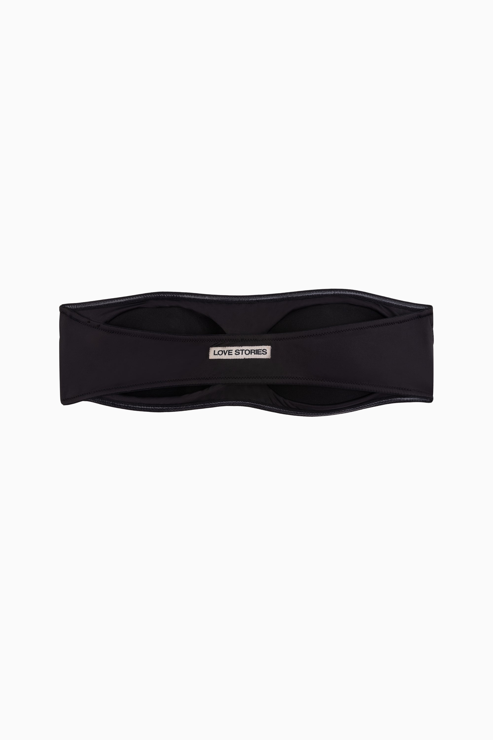 Bonnie Soft Bandeau Bralette - Black