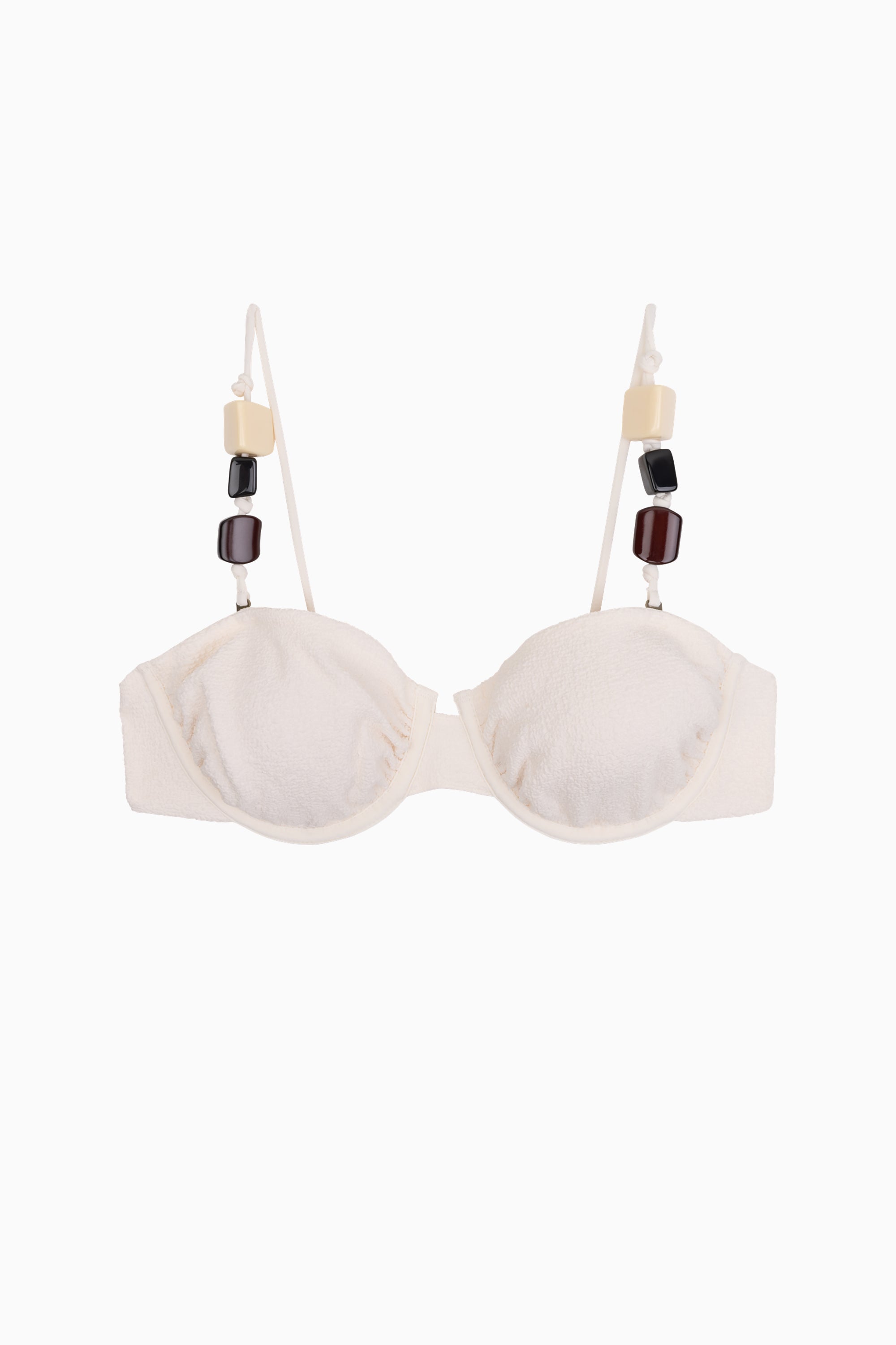 Glow Wire Bikini Top - Off White