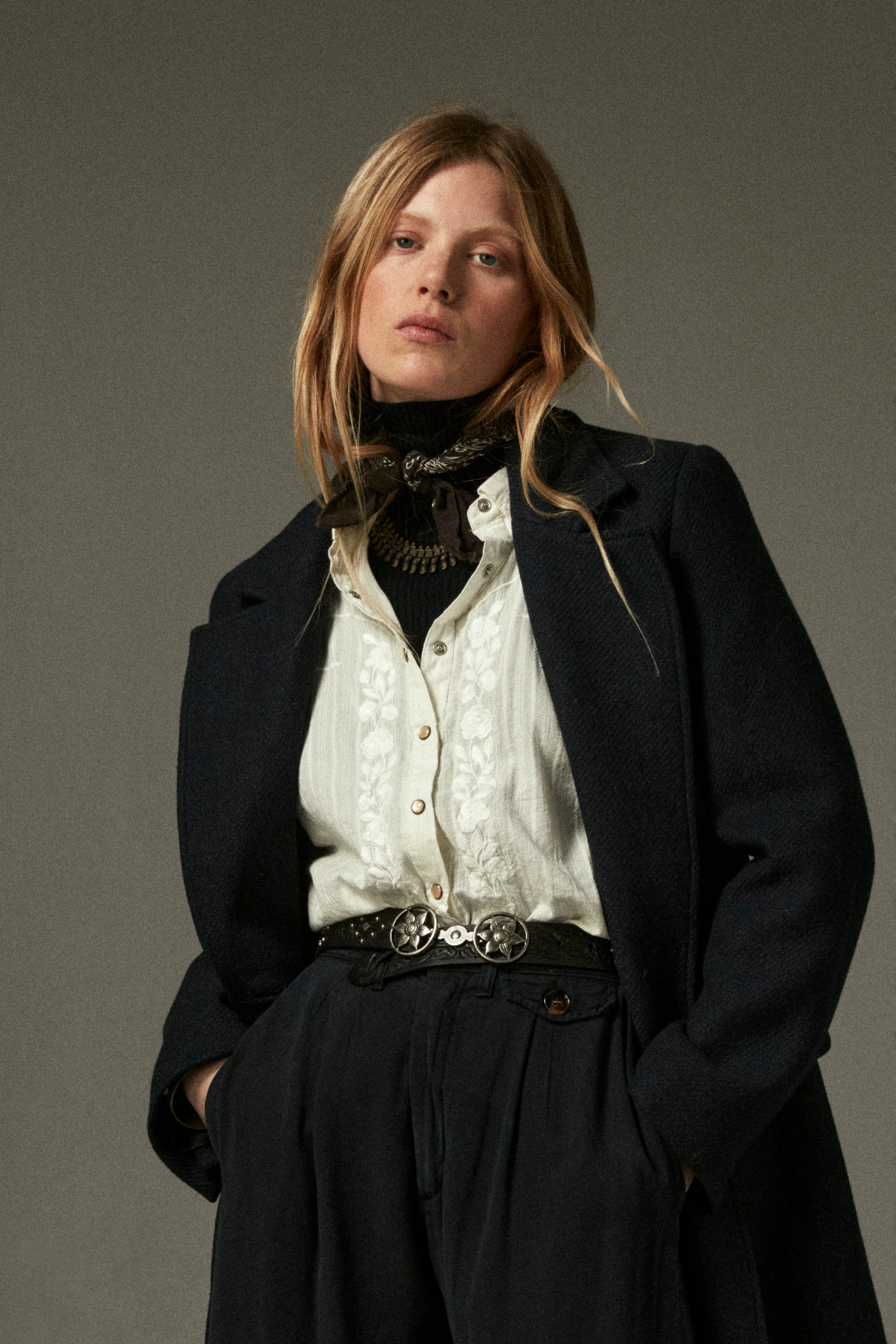 Bandido Pancho Belt - Onyx