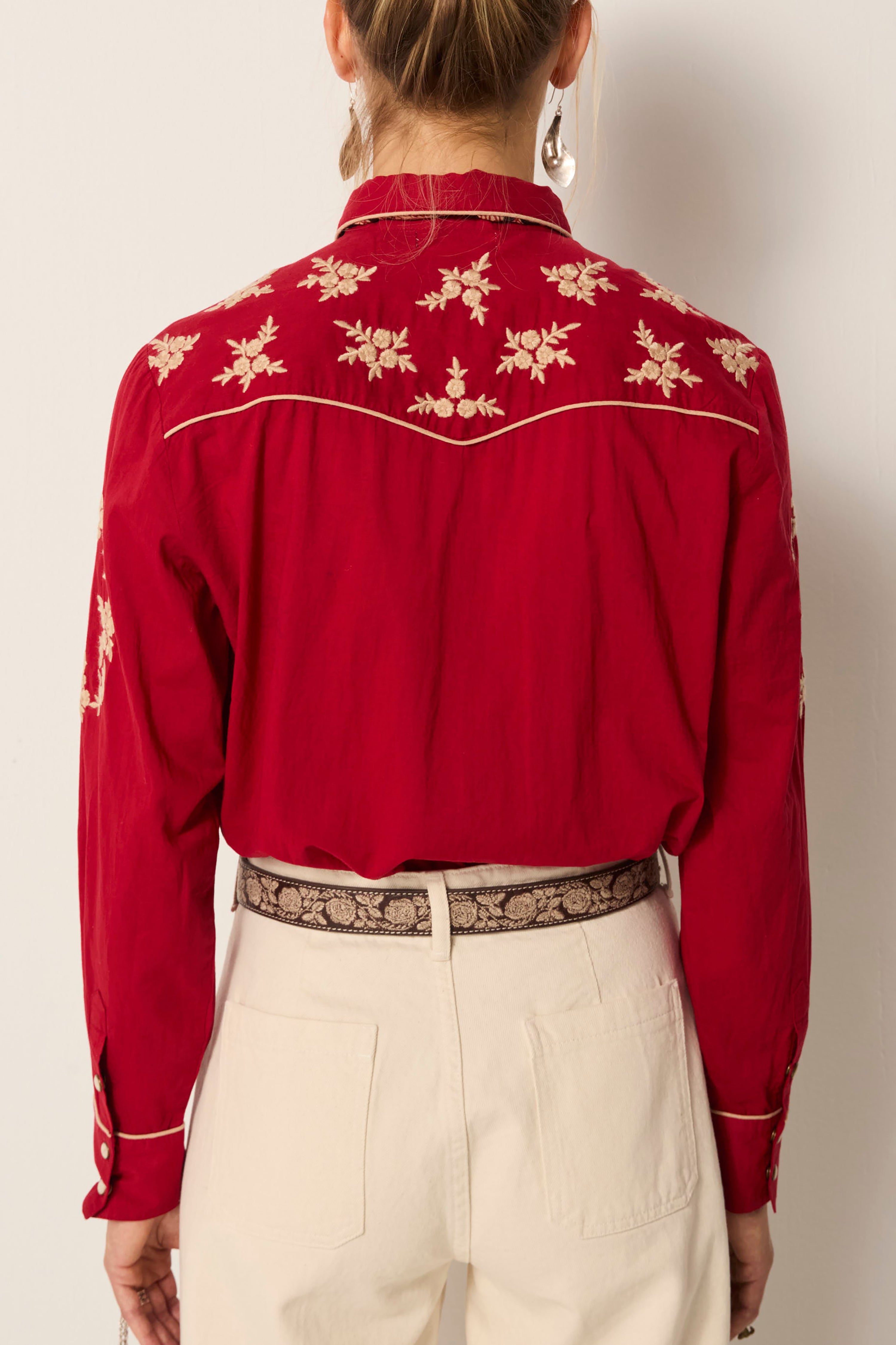 Mariachi Guadalupe Belt - Coffee