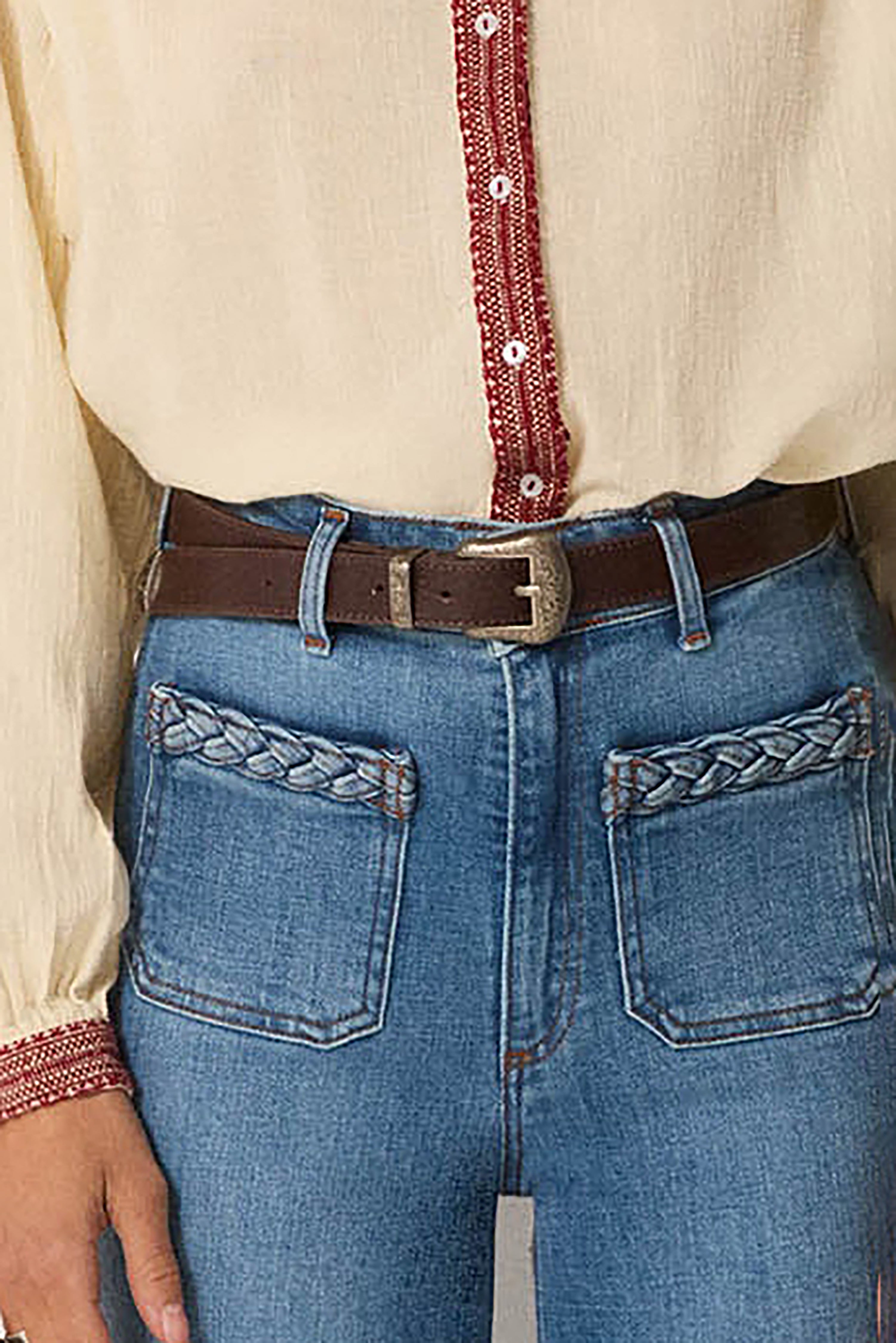 Western Dakota Belt - Dark Brown