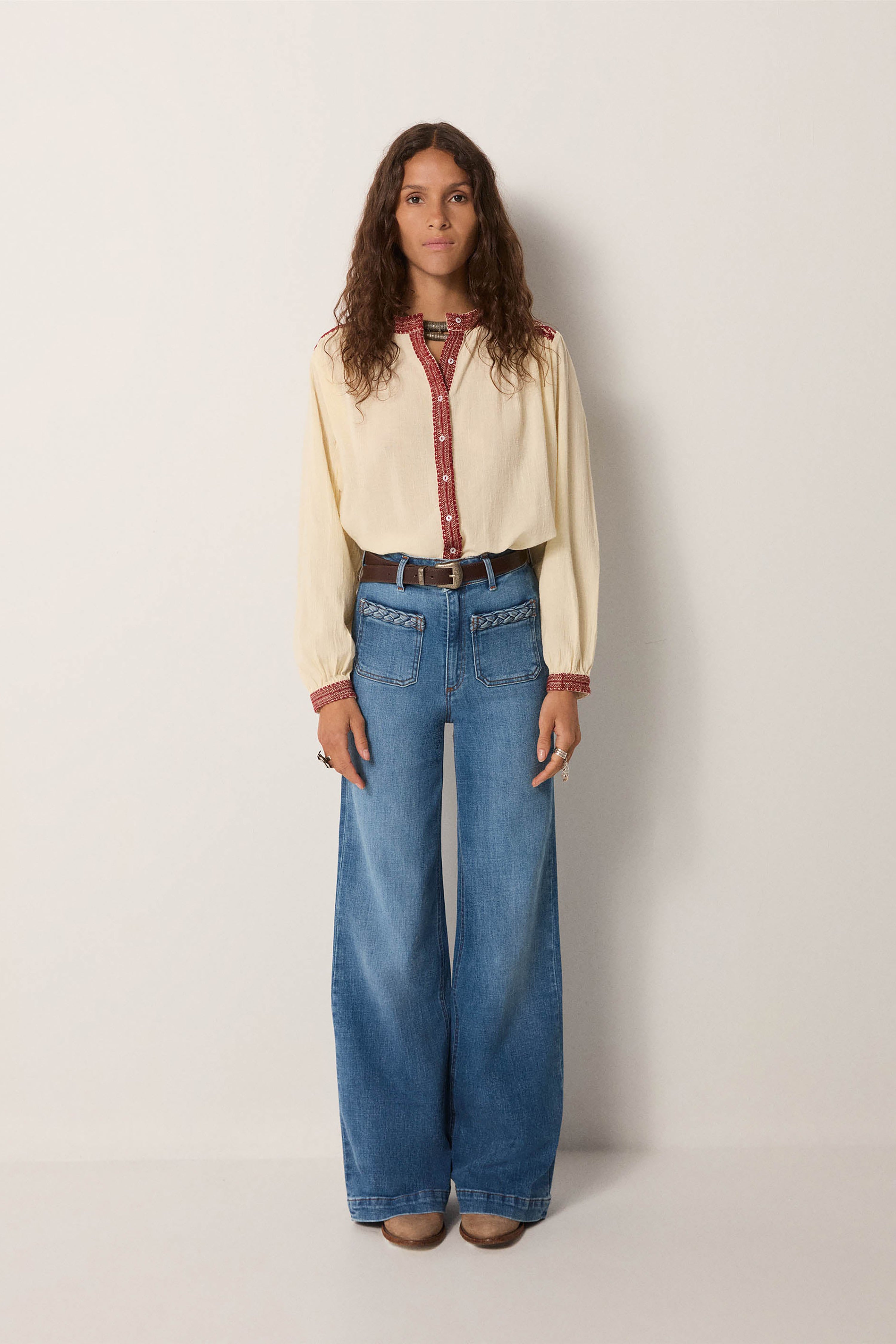 Western Dakota Belt - Dark Brown