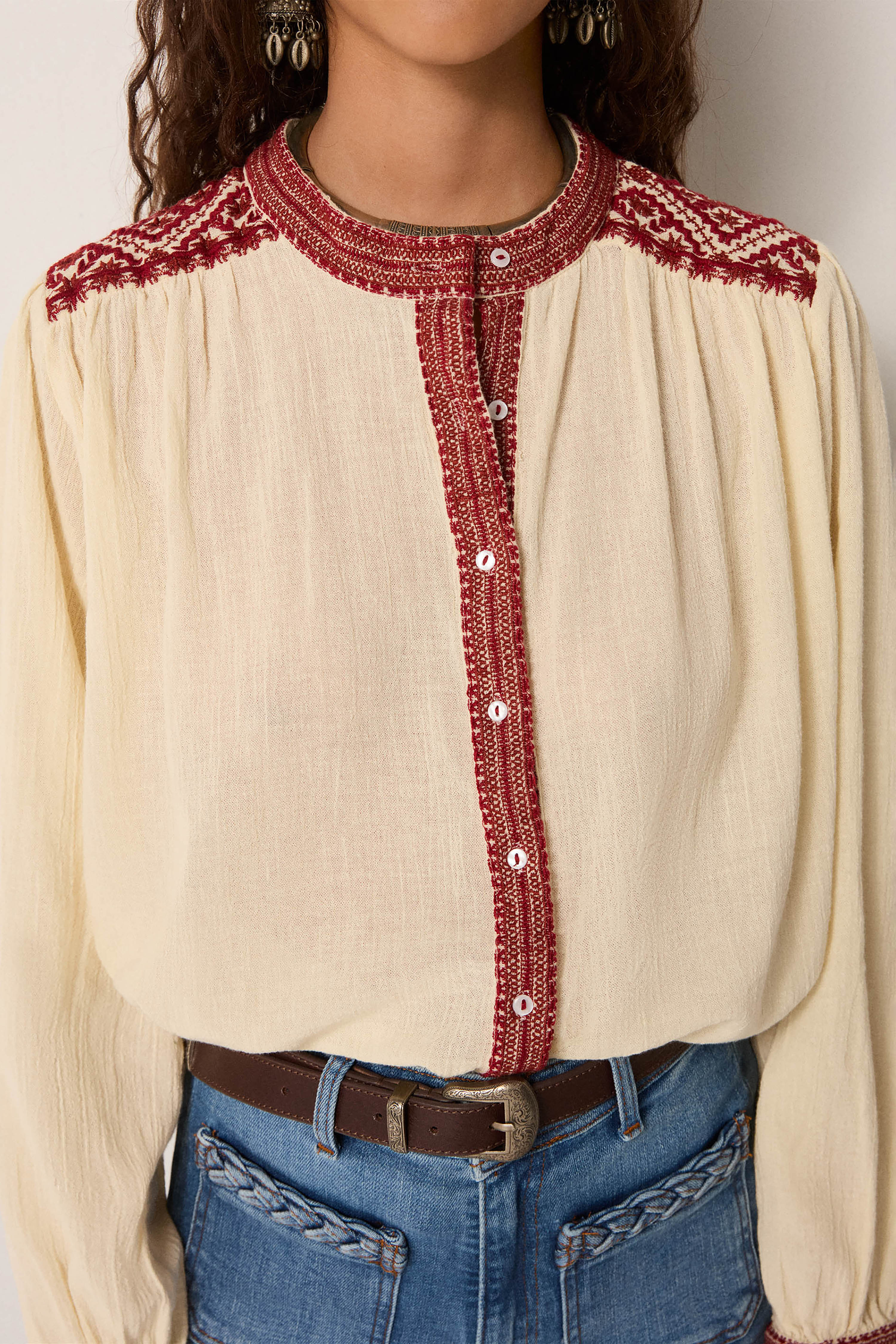 Western Dakota Belt - Dark Brown