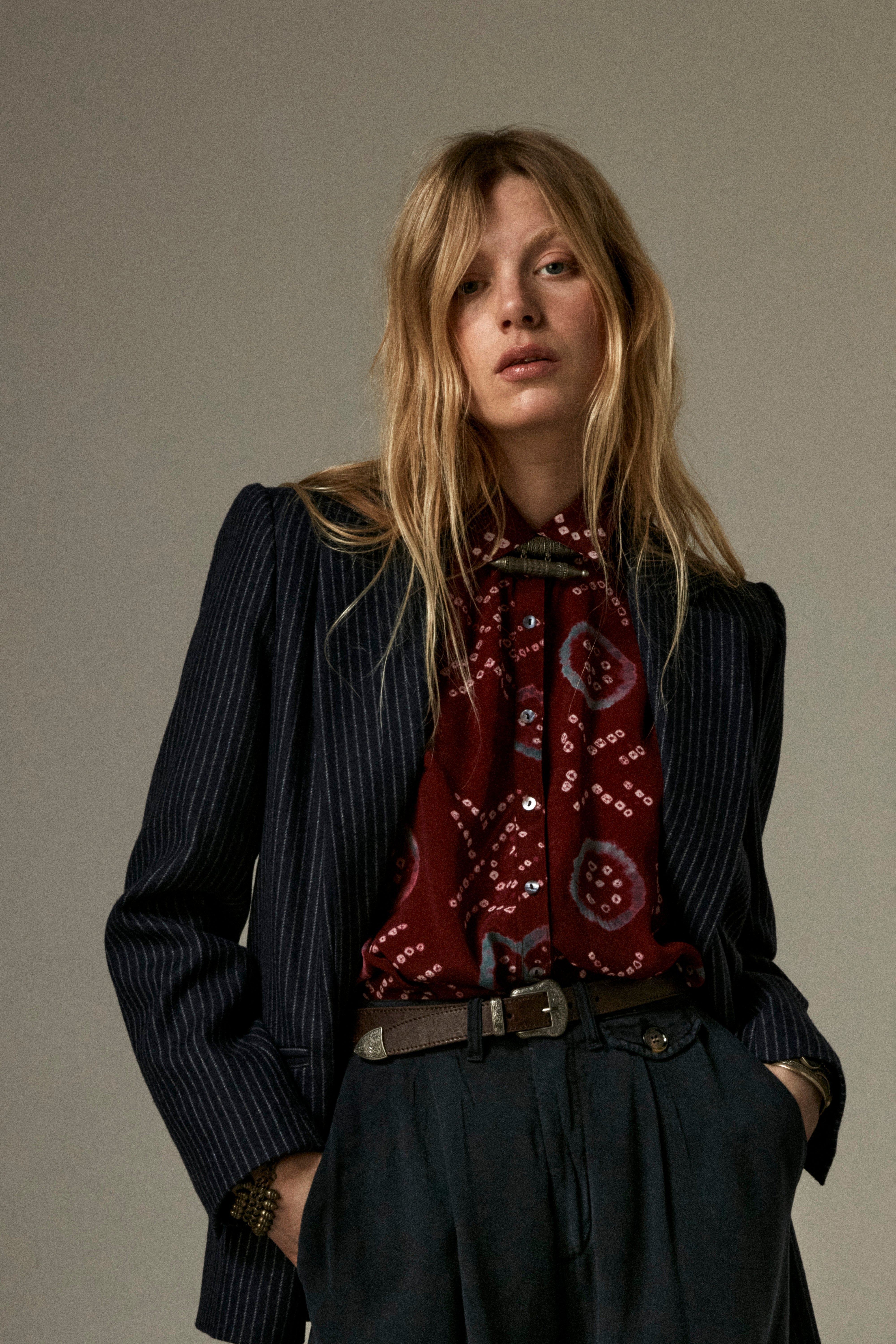 Western Dakota Belt - Dark Brown