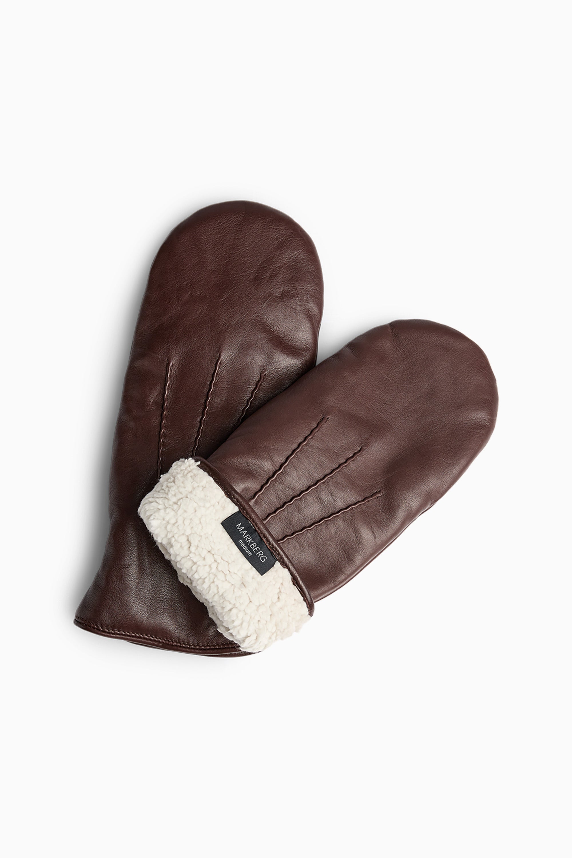 Alley Mittens - Dark Brown