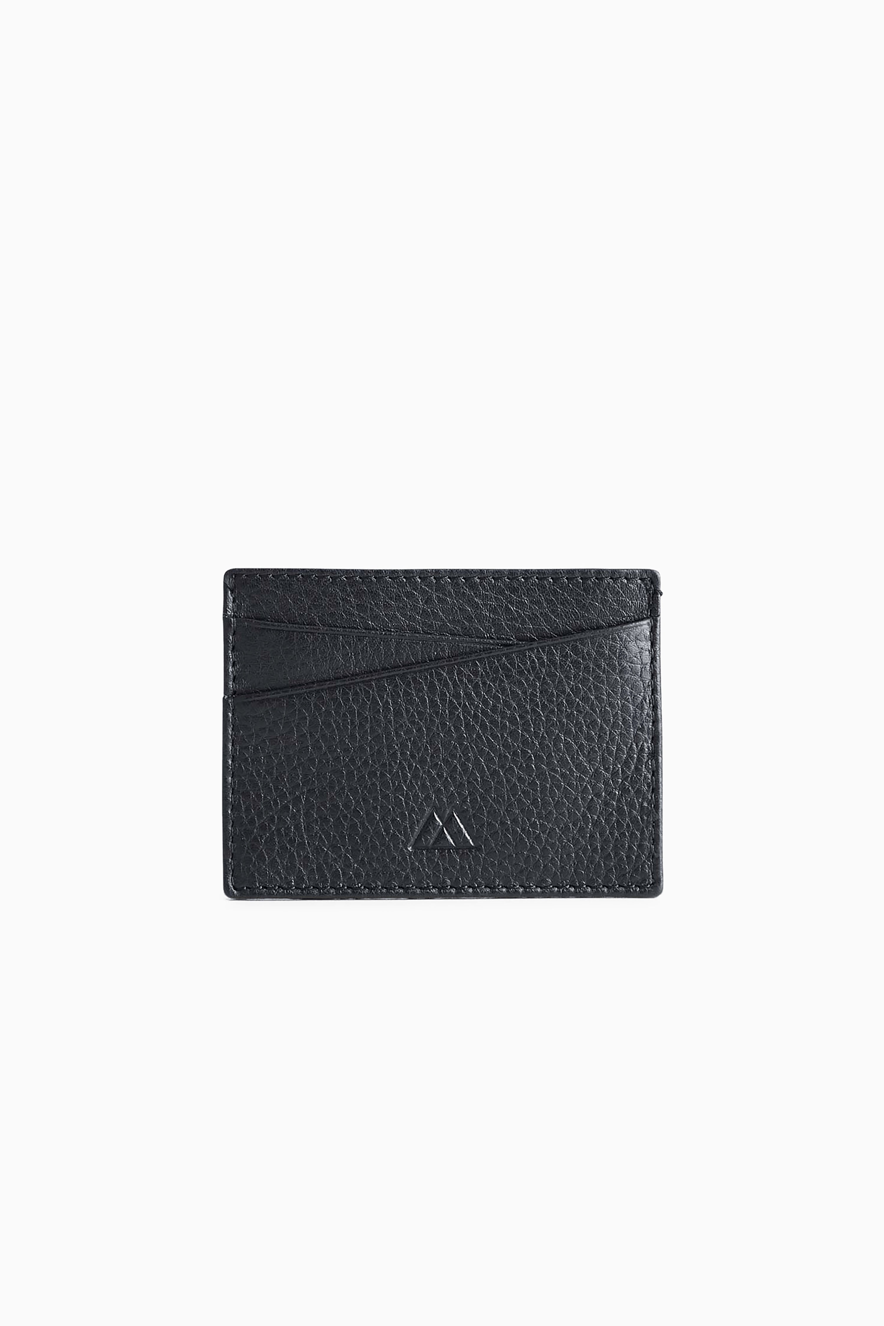 Frey Card Holder - Grain Black