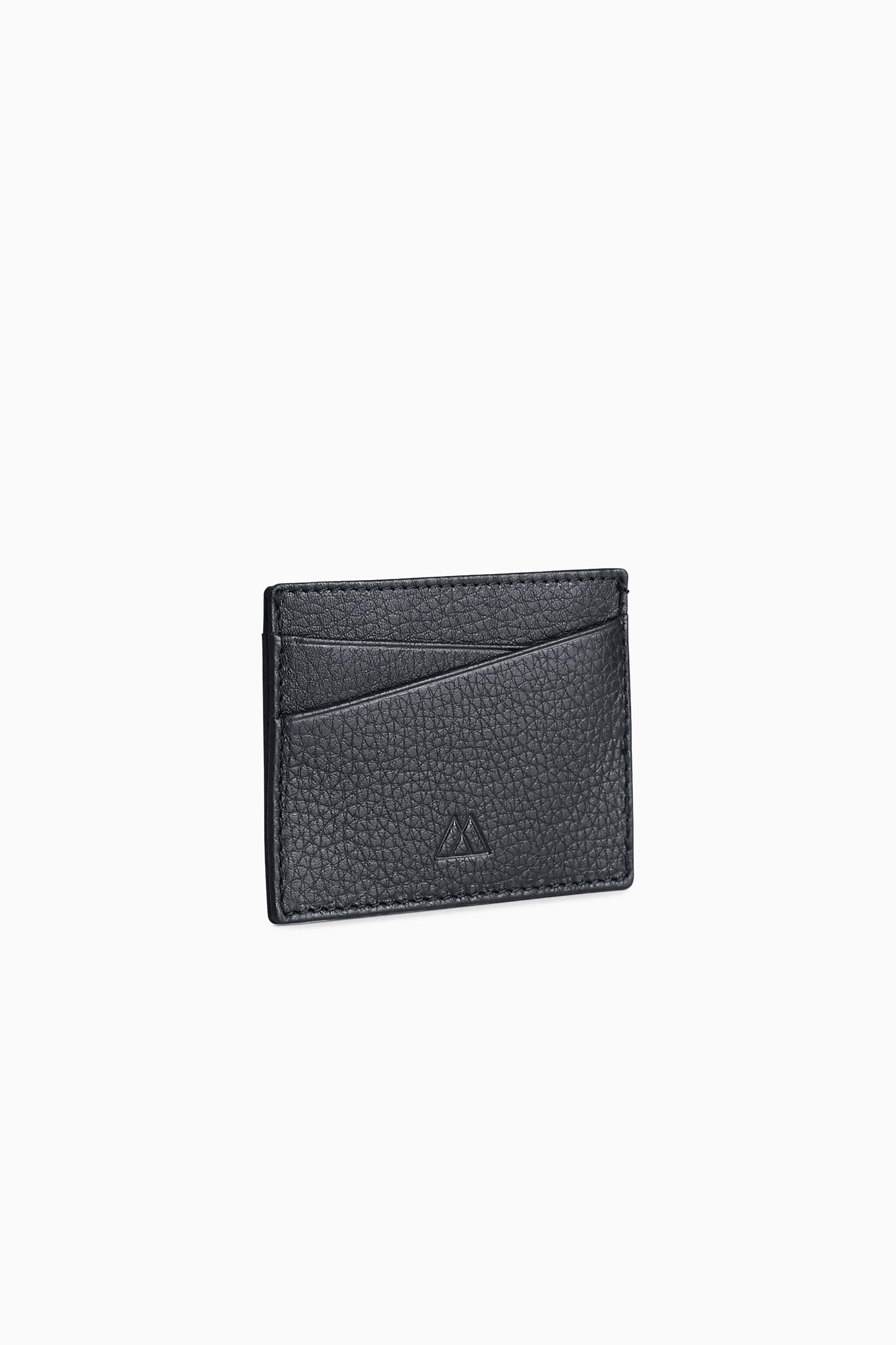 Frey Card Holder - Grain Black