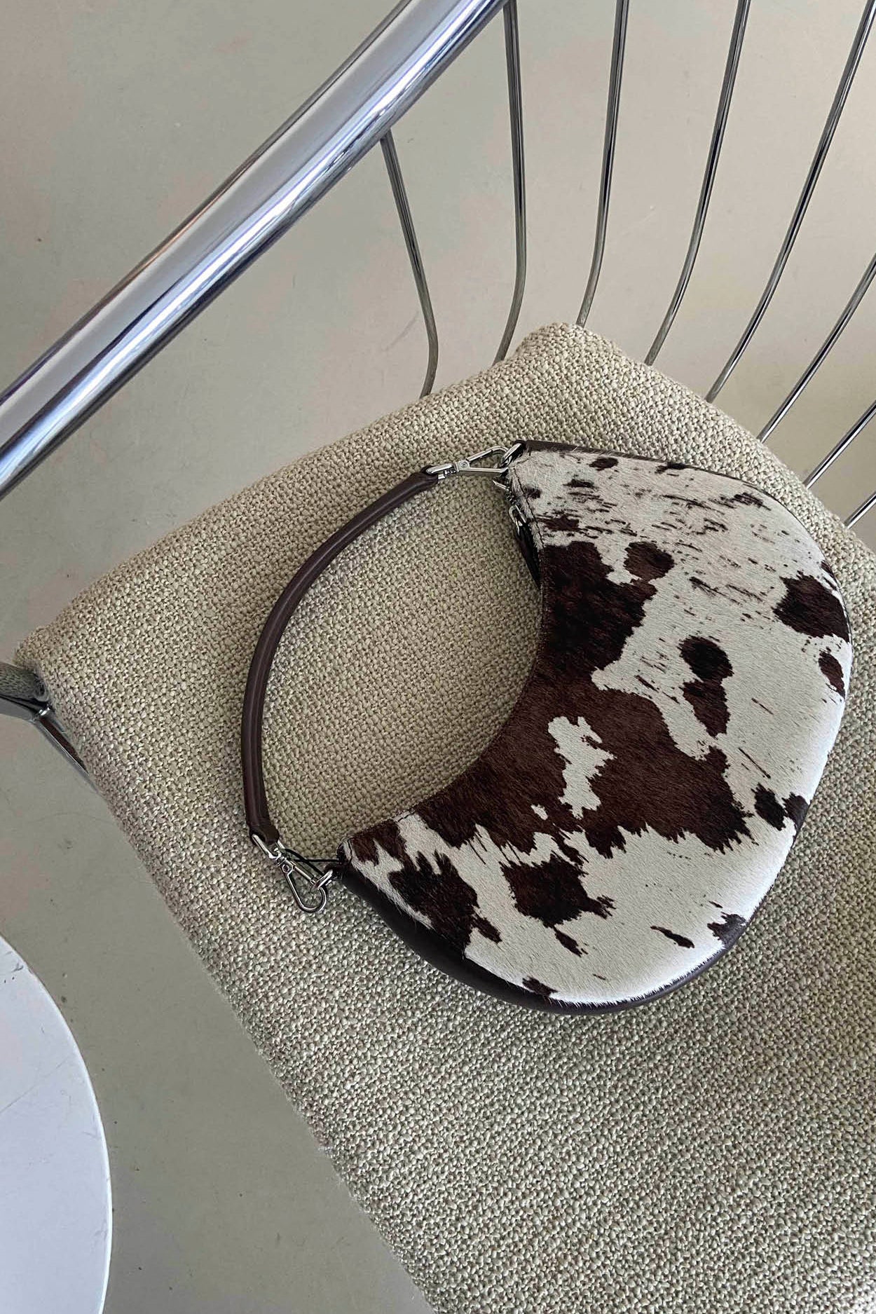 Helia Crossbody Bag - Cow Print
