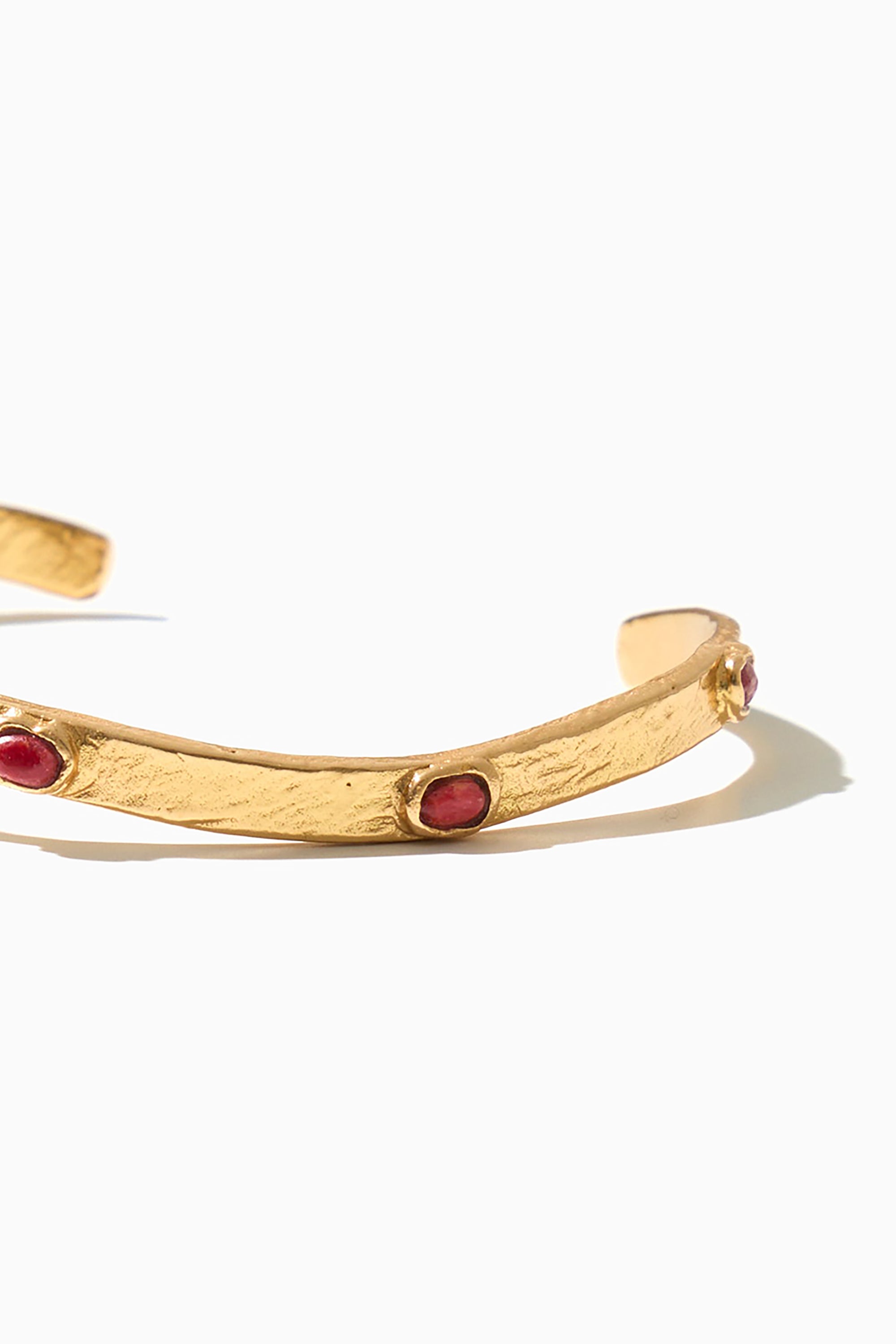 Arizona Bracelet - Gold with Coral
