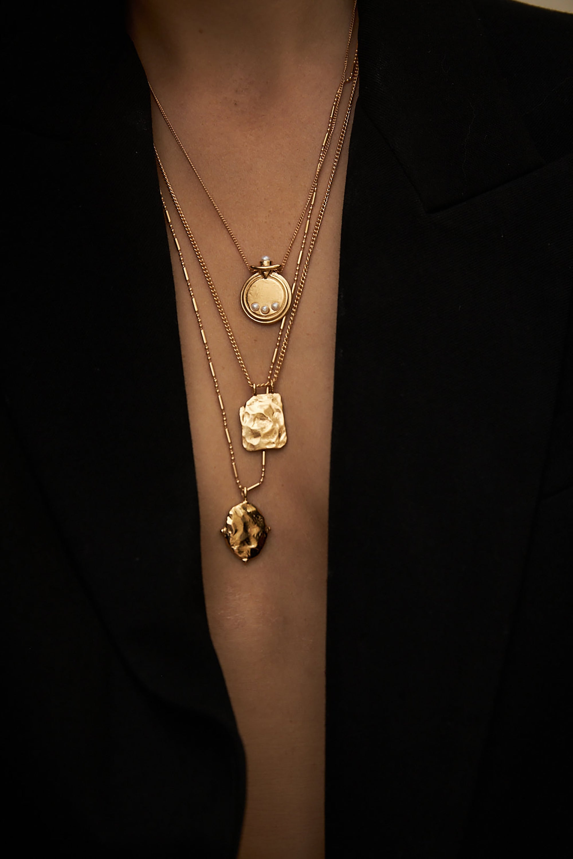 Len Necklace - Gold
