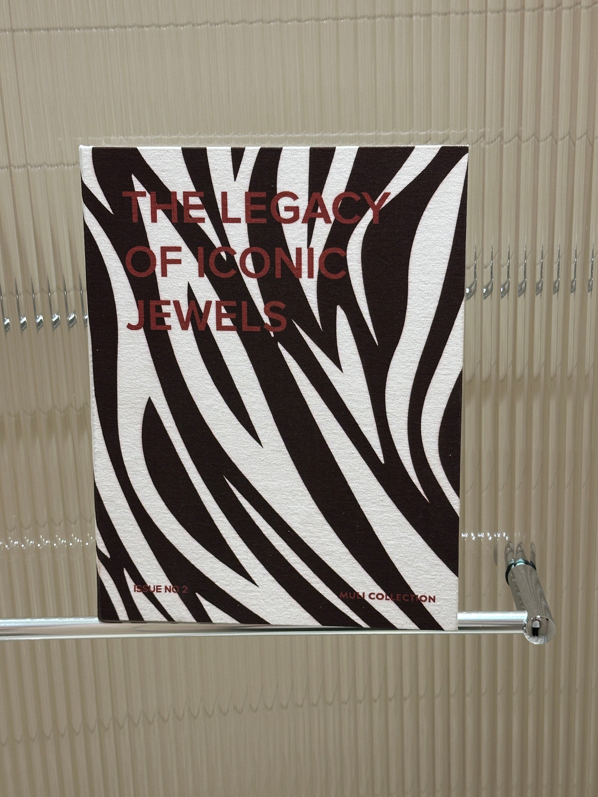 Coffee Table Book Jewelry Case Zebra