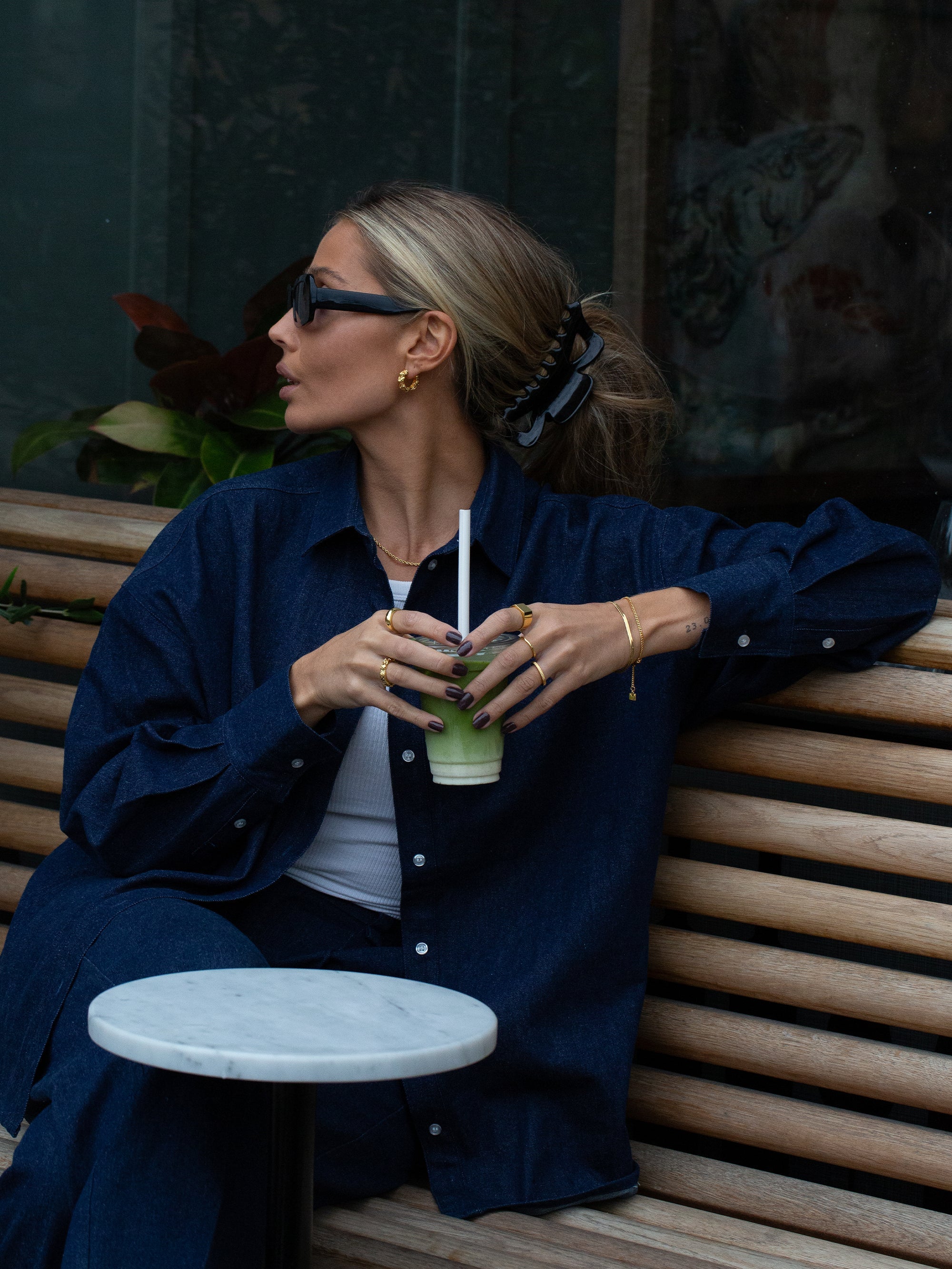 Hammered Ring - Gold