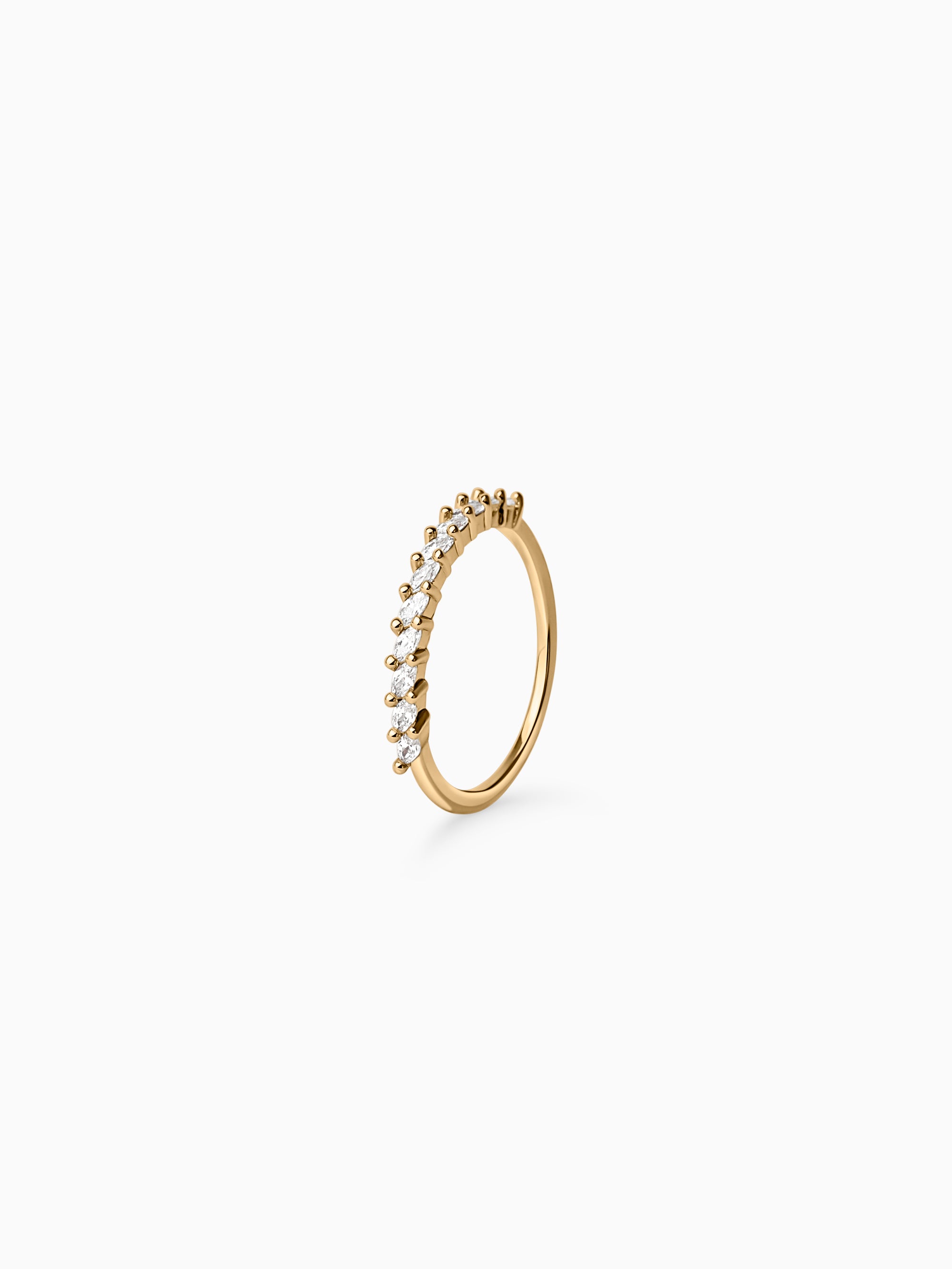 Marquise Stacker Ring - Gold