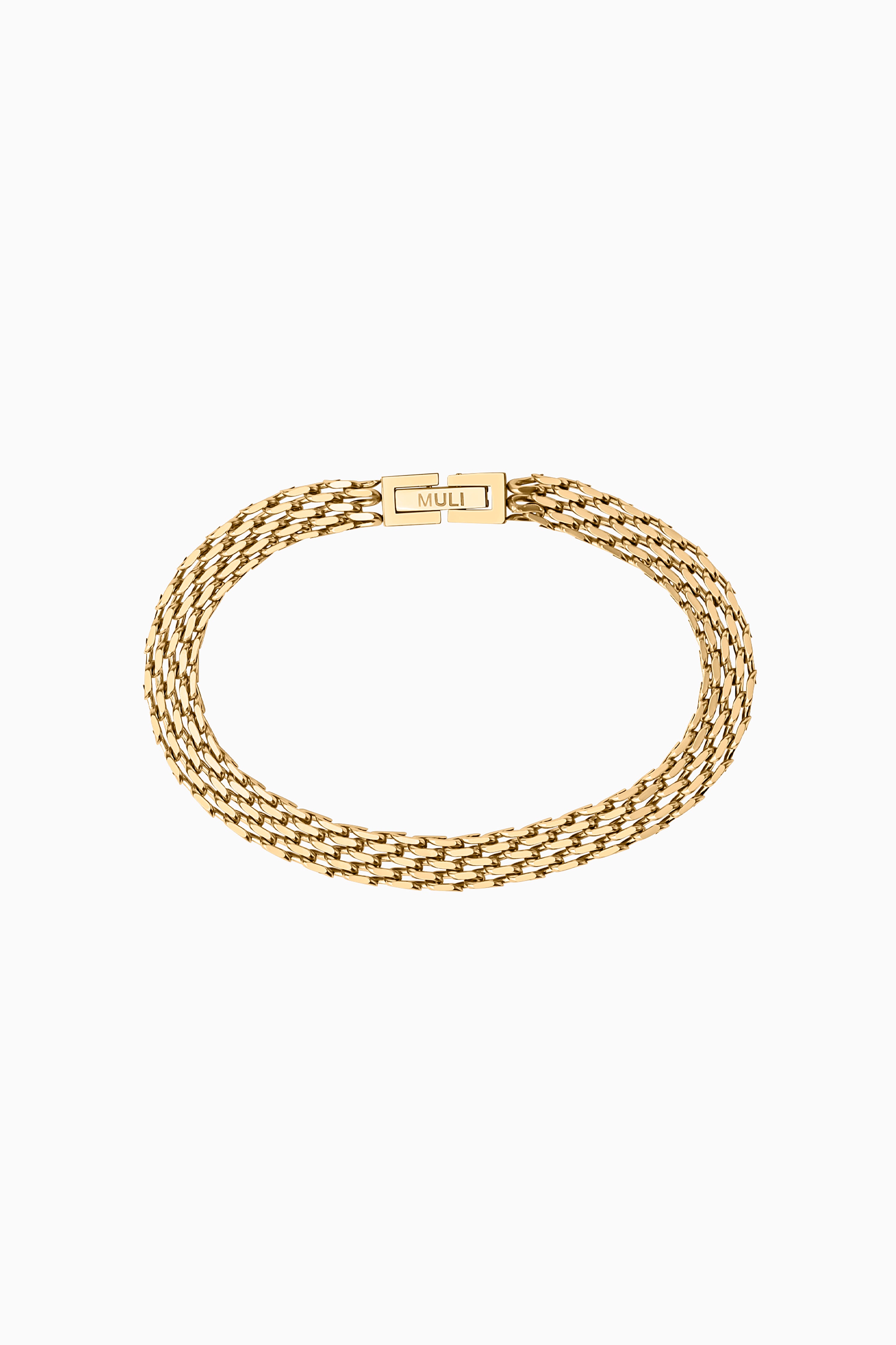 Mesh Link Bracelet - Gold