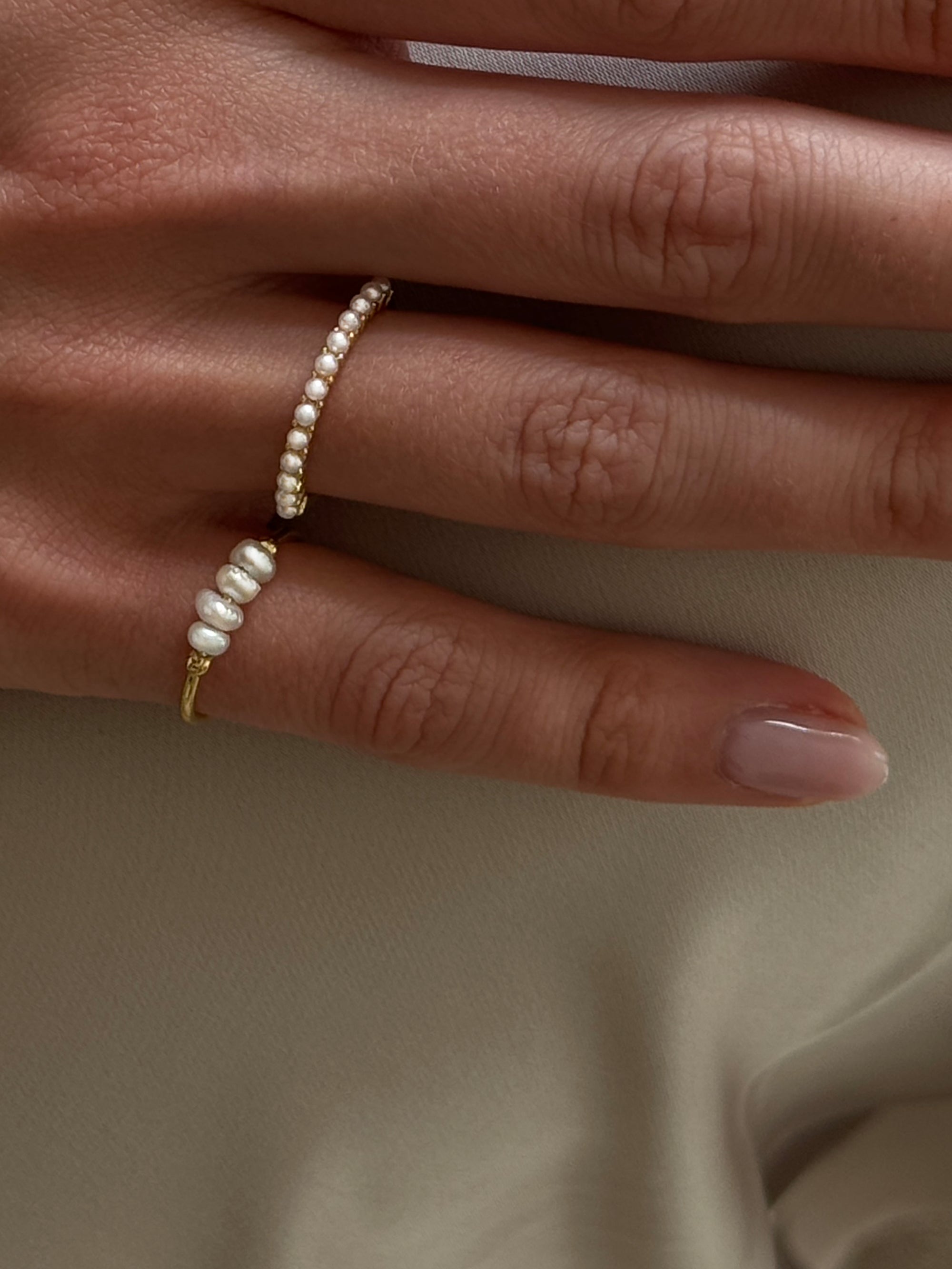 Pearl Ring - Gold