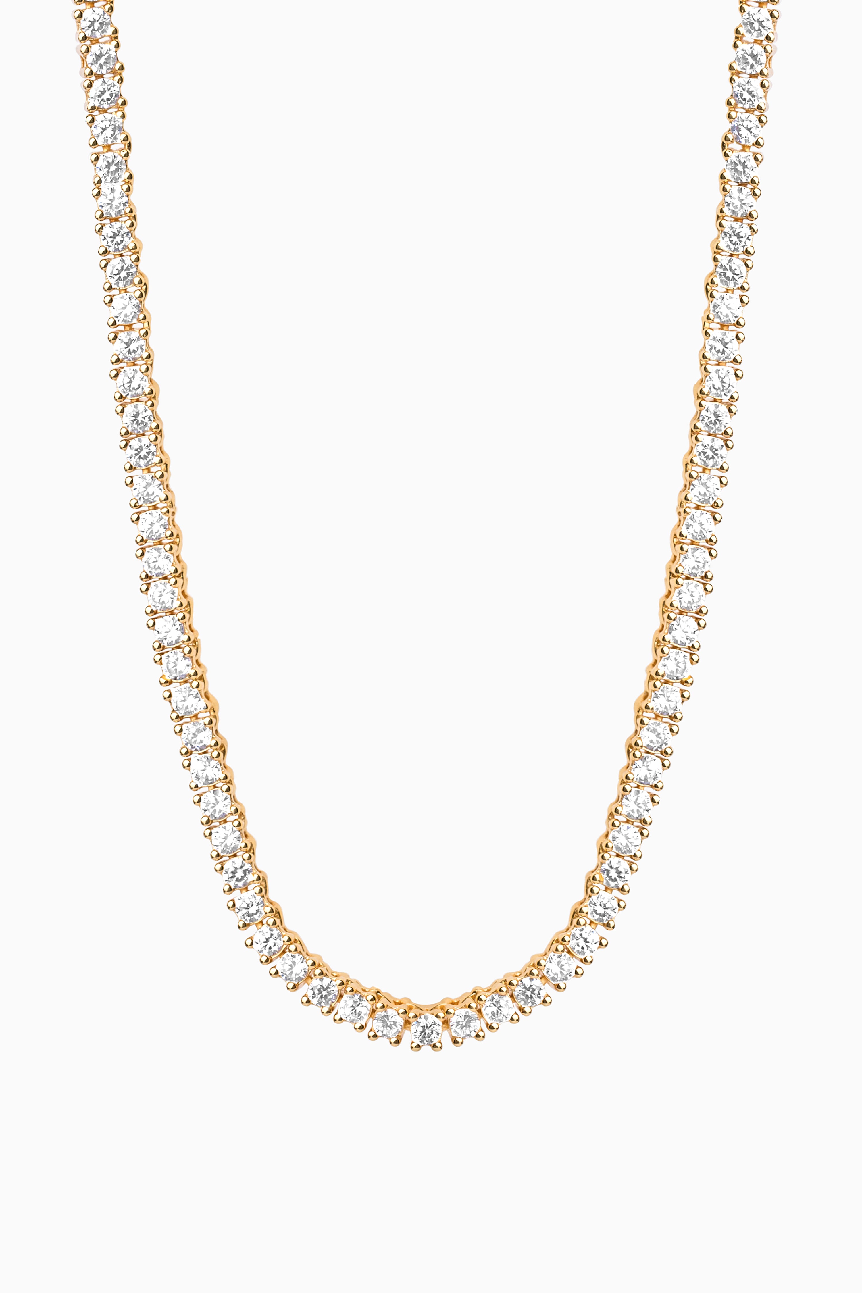 Tennis Necklace - Gold - RUM Amsterdam