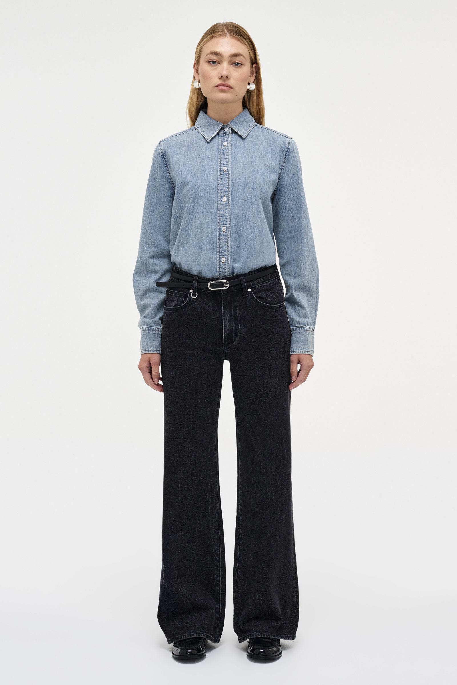 Eva Wide Jeans - French Black - RUM Amsterdam