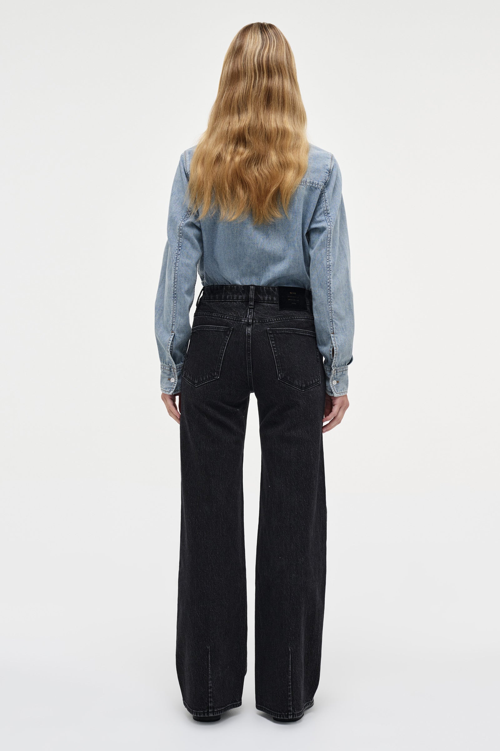 Eva Wide Jeans - French Black - RUM Amsterdam