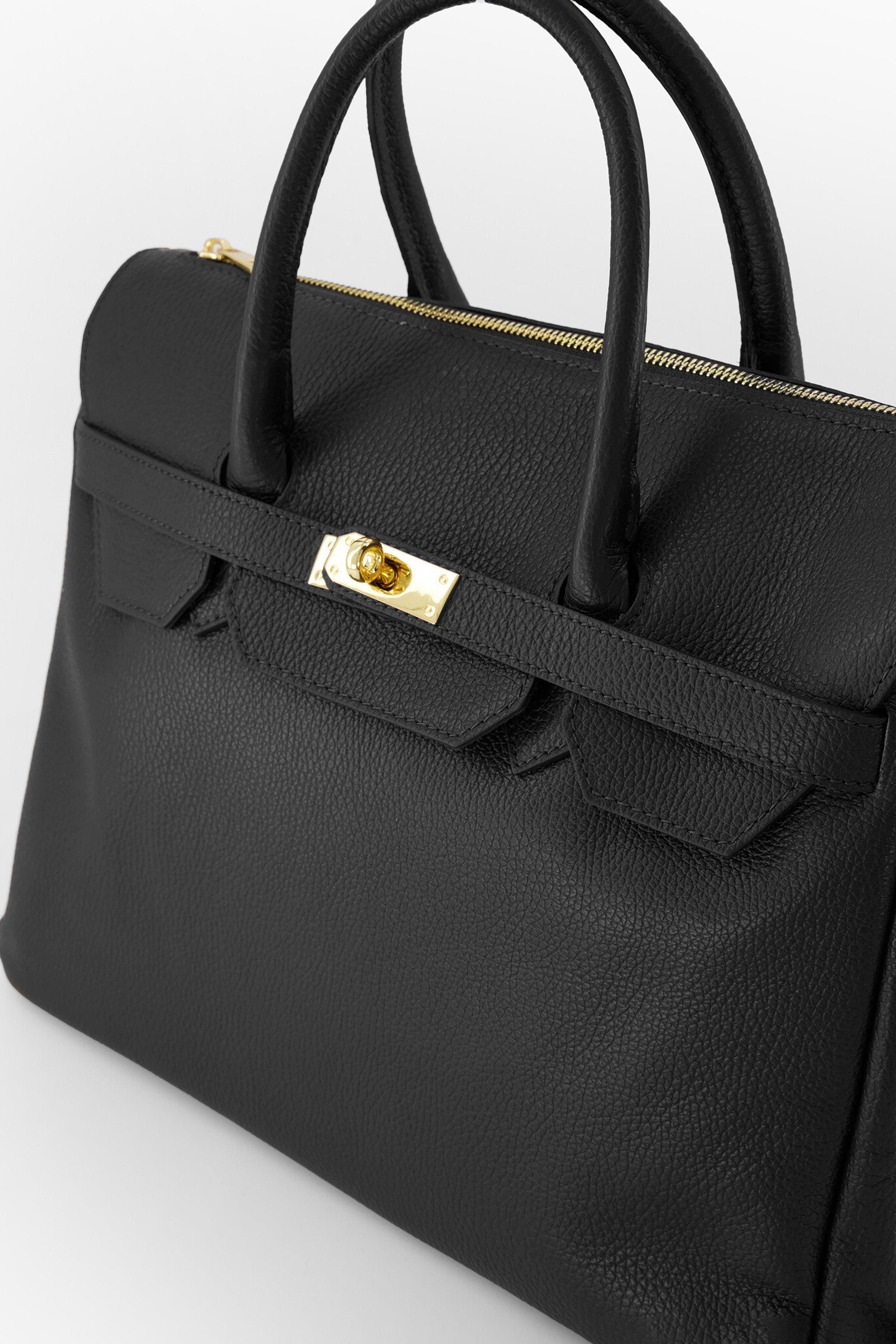 Nina Bag - Classic Grain Black