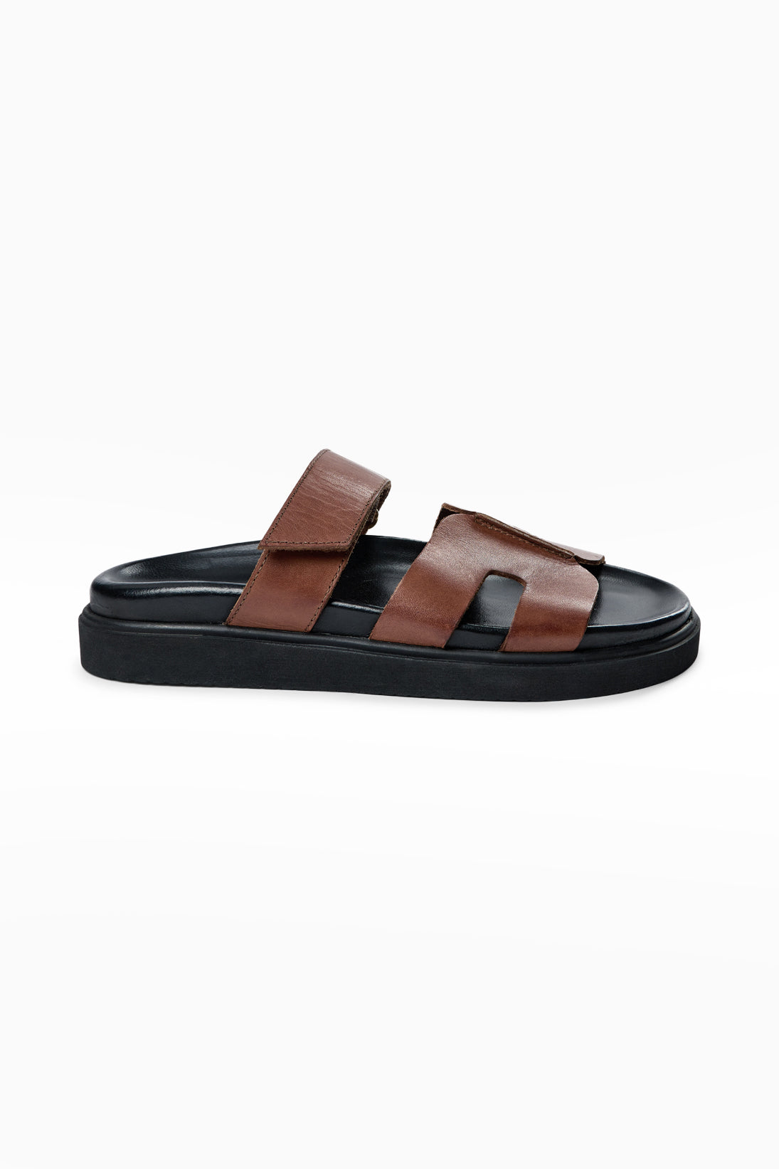 Maru Sandals - Black/Tan - RUM Amsterdam