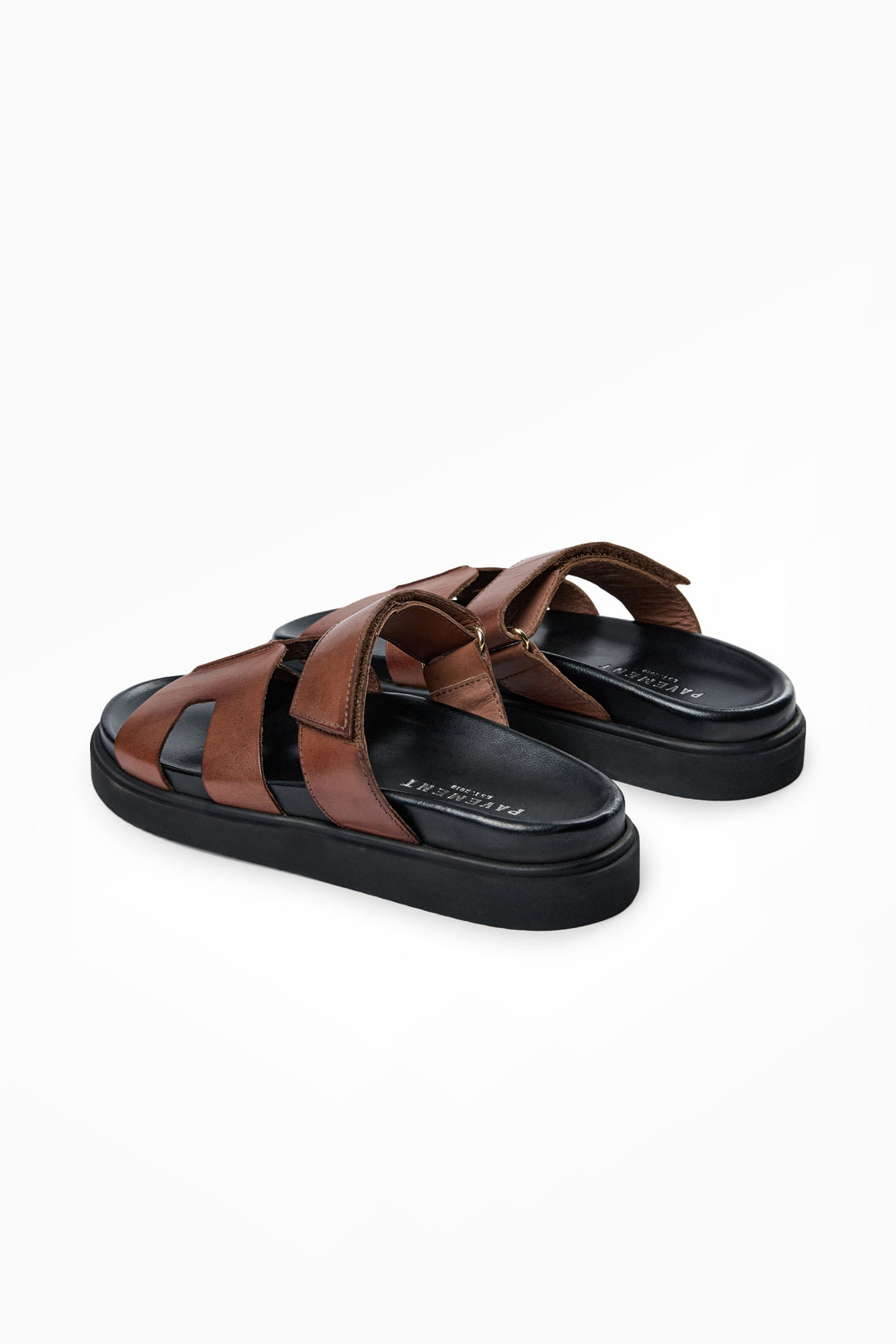 Maru Sandals - Black/Tan - RUM Amsterdam