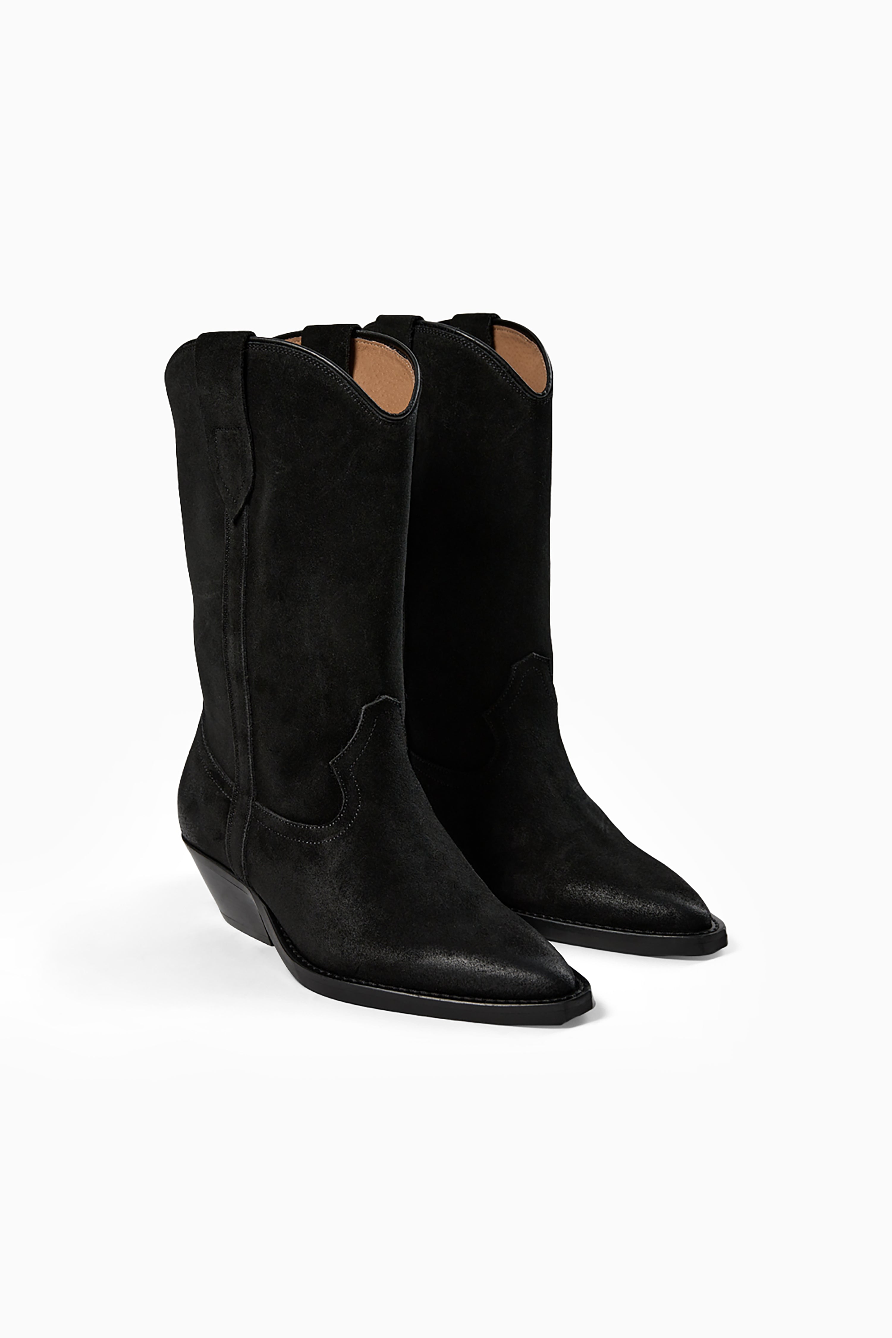 Nikki Boot - Black Suede
